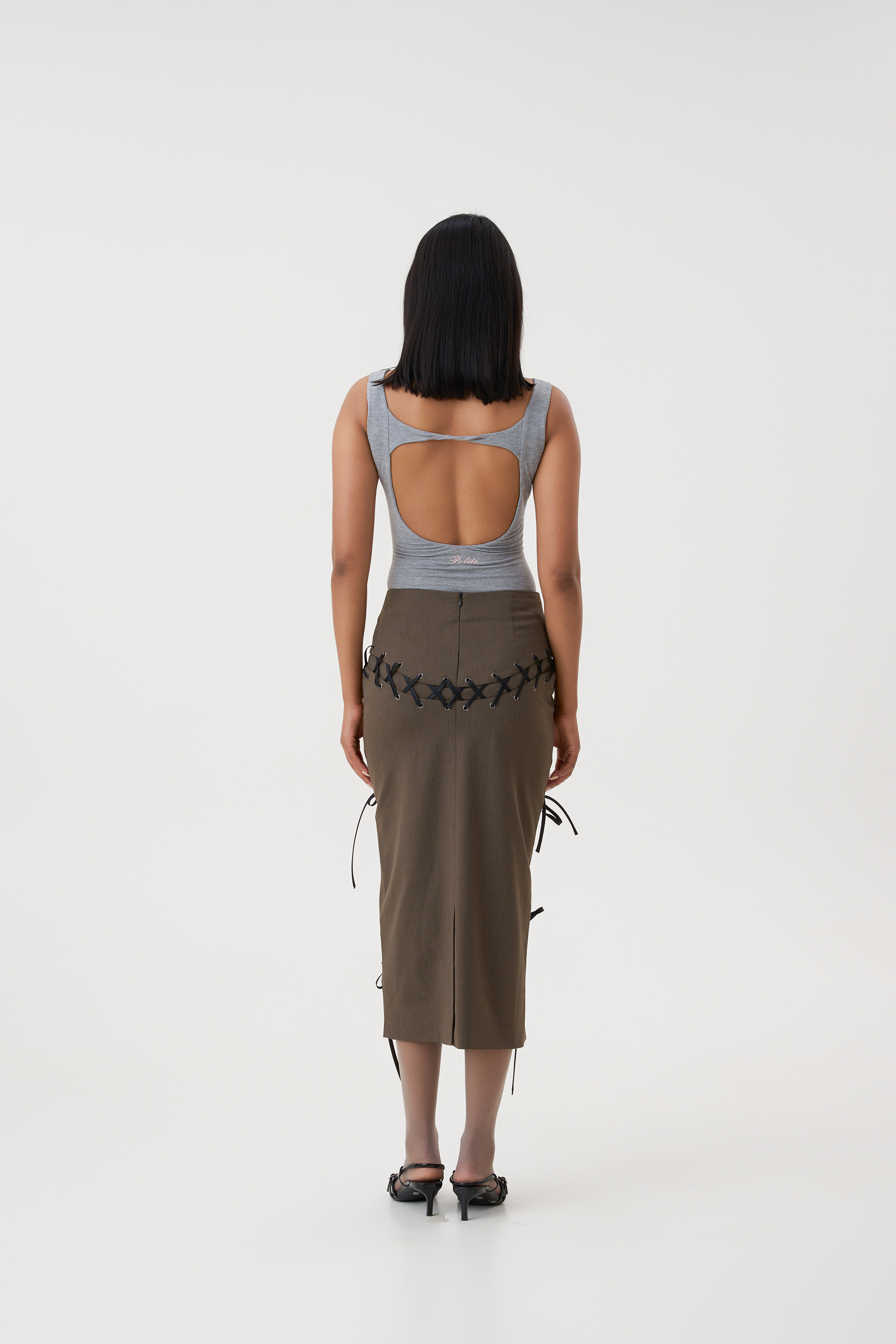 ELA PLUNGE NECK BODYSUIT