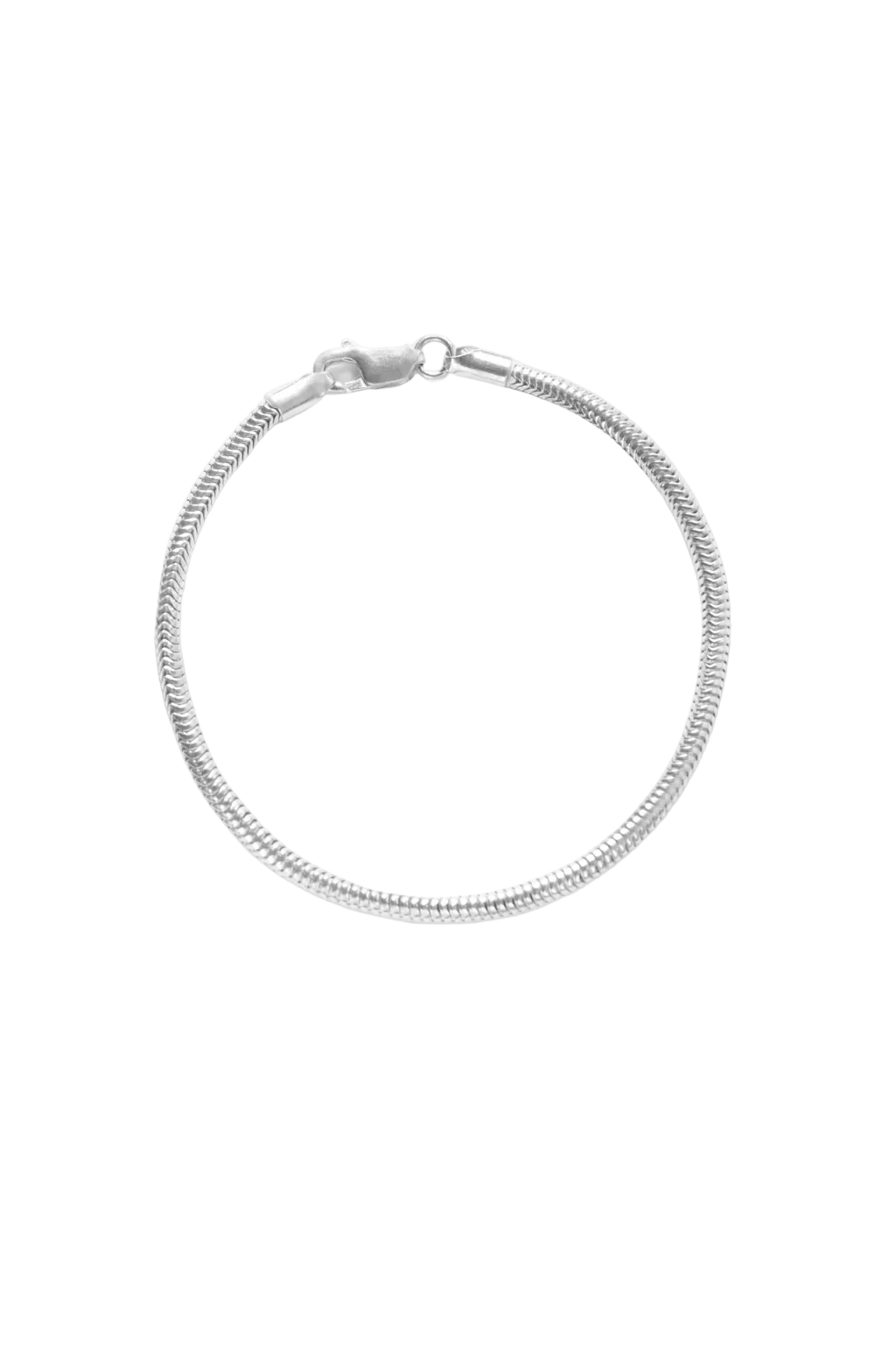 Snake Chain Bracelet ( 925 Silver)