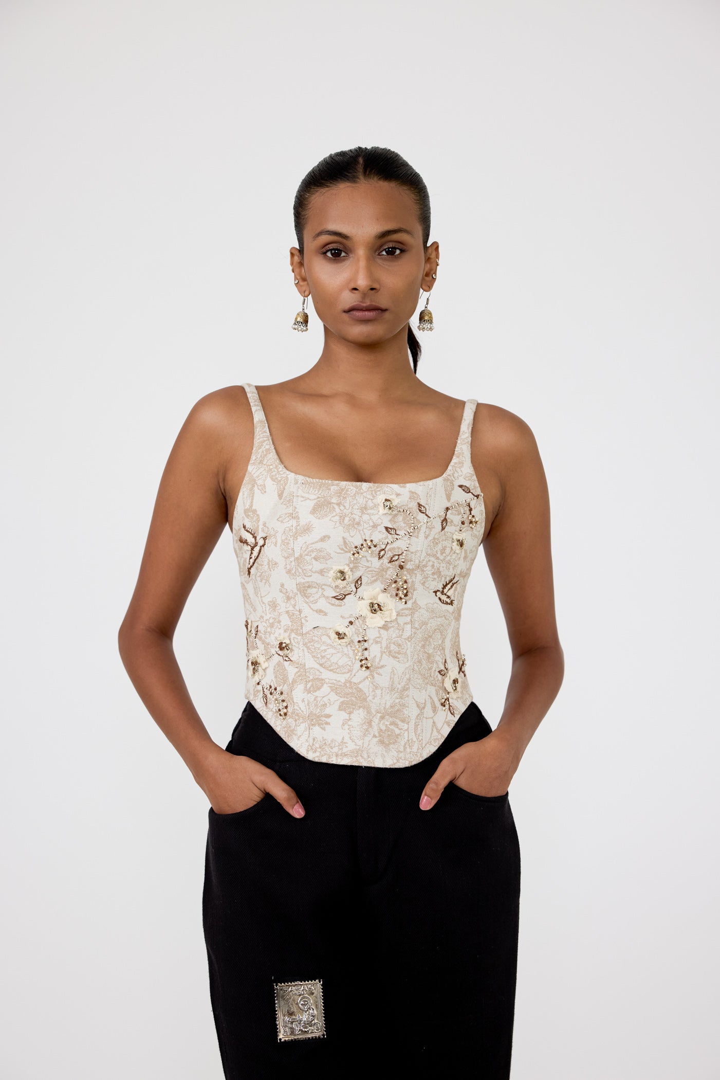 Handmade Jacquard Corset