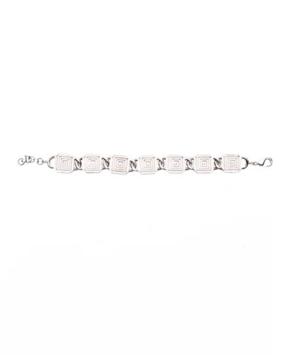 Pink Spiral Reversible Bracelet