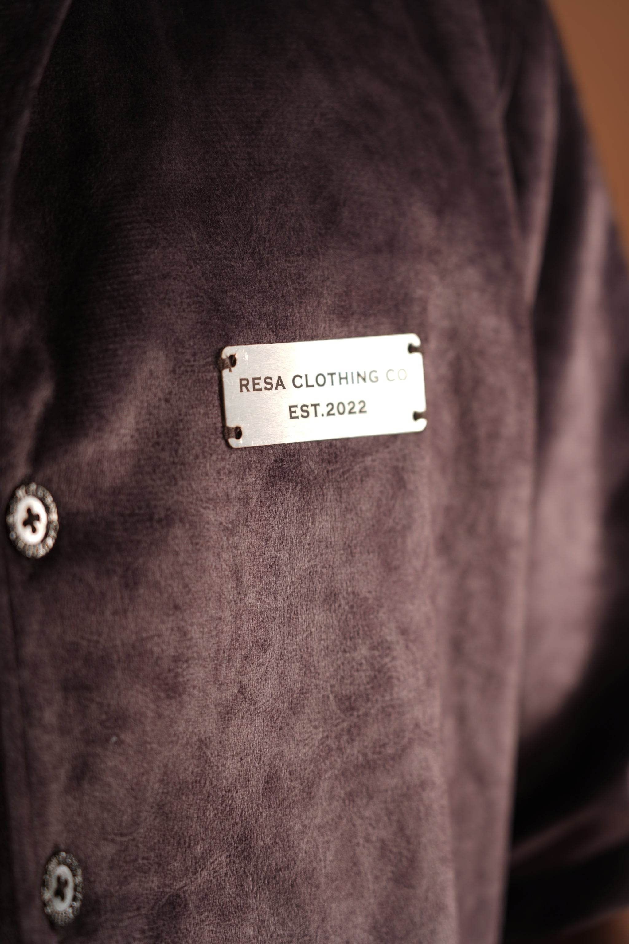 Suede Bowling Shirt - resaclothing
