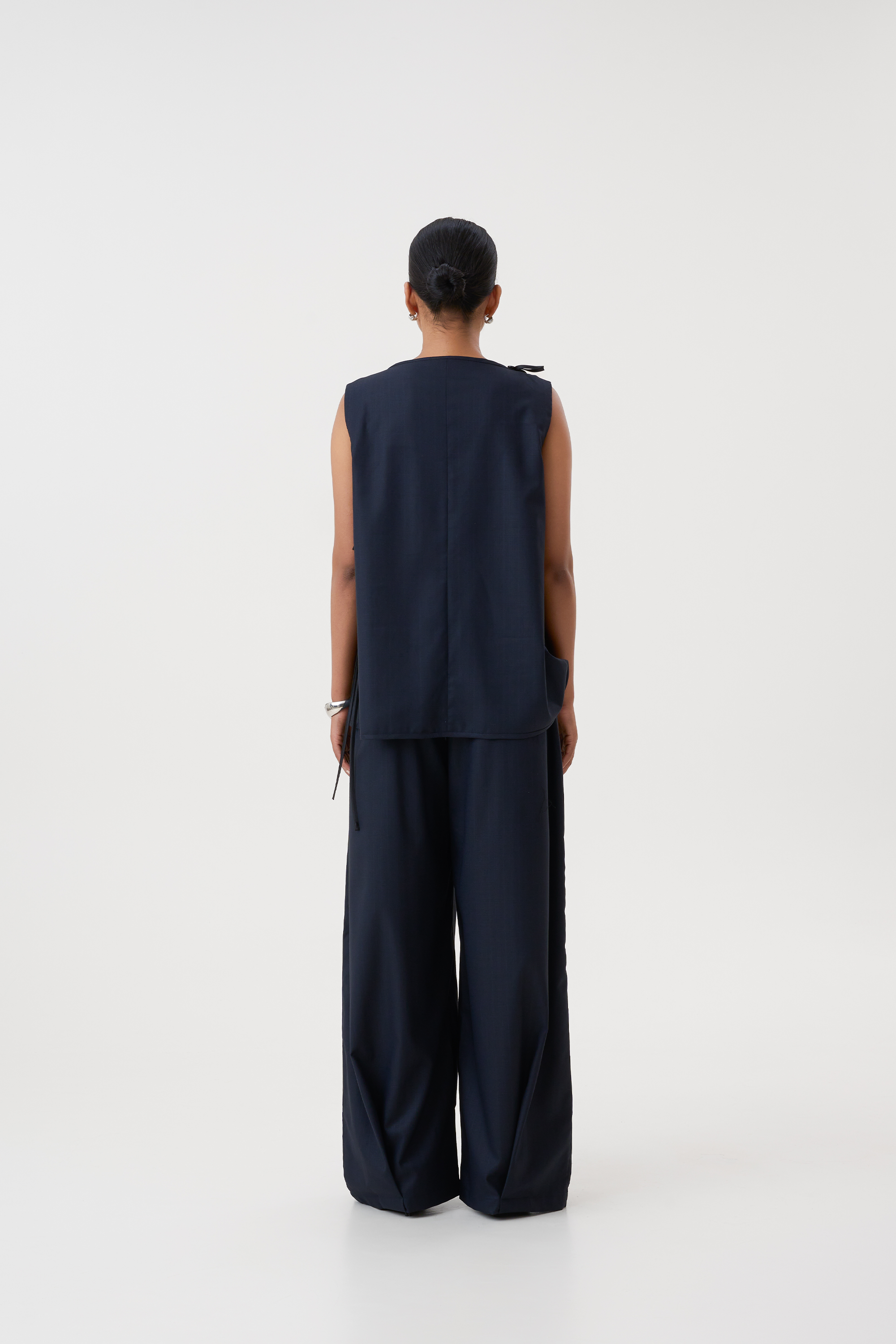 IRA PLEATED TROUSERS