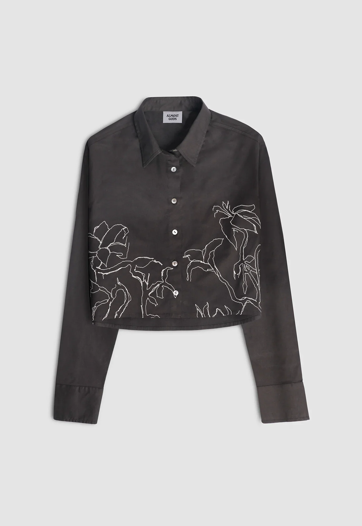 Fleur Cropped Shirt