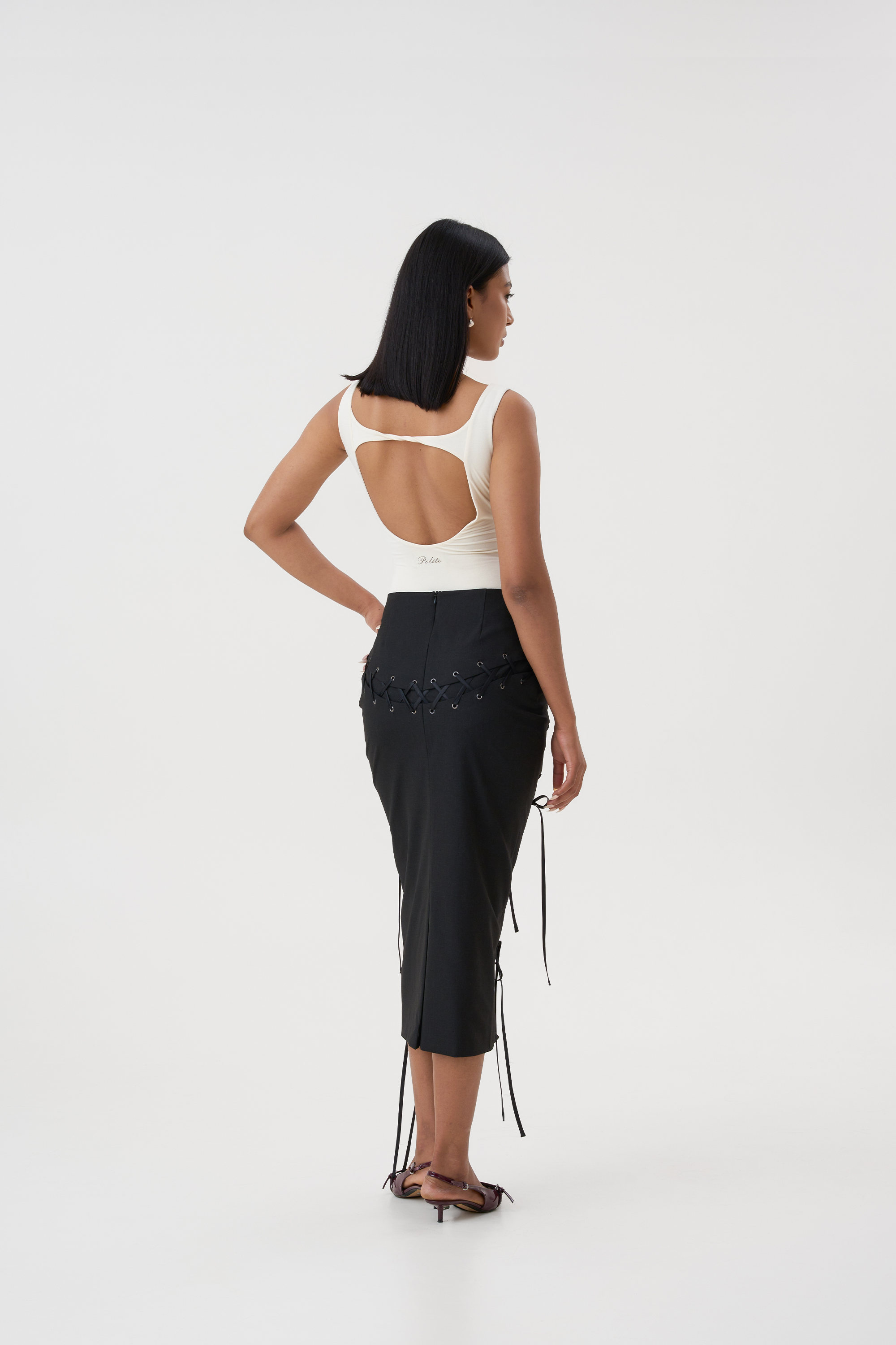 EIRENE EYELET SKIRT