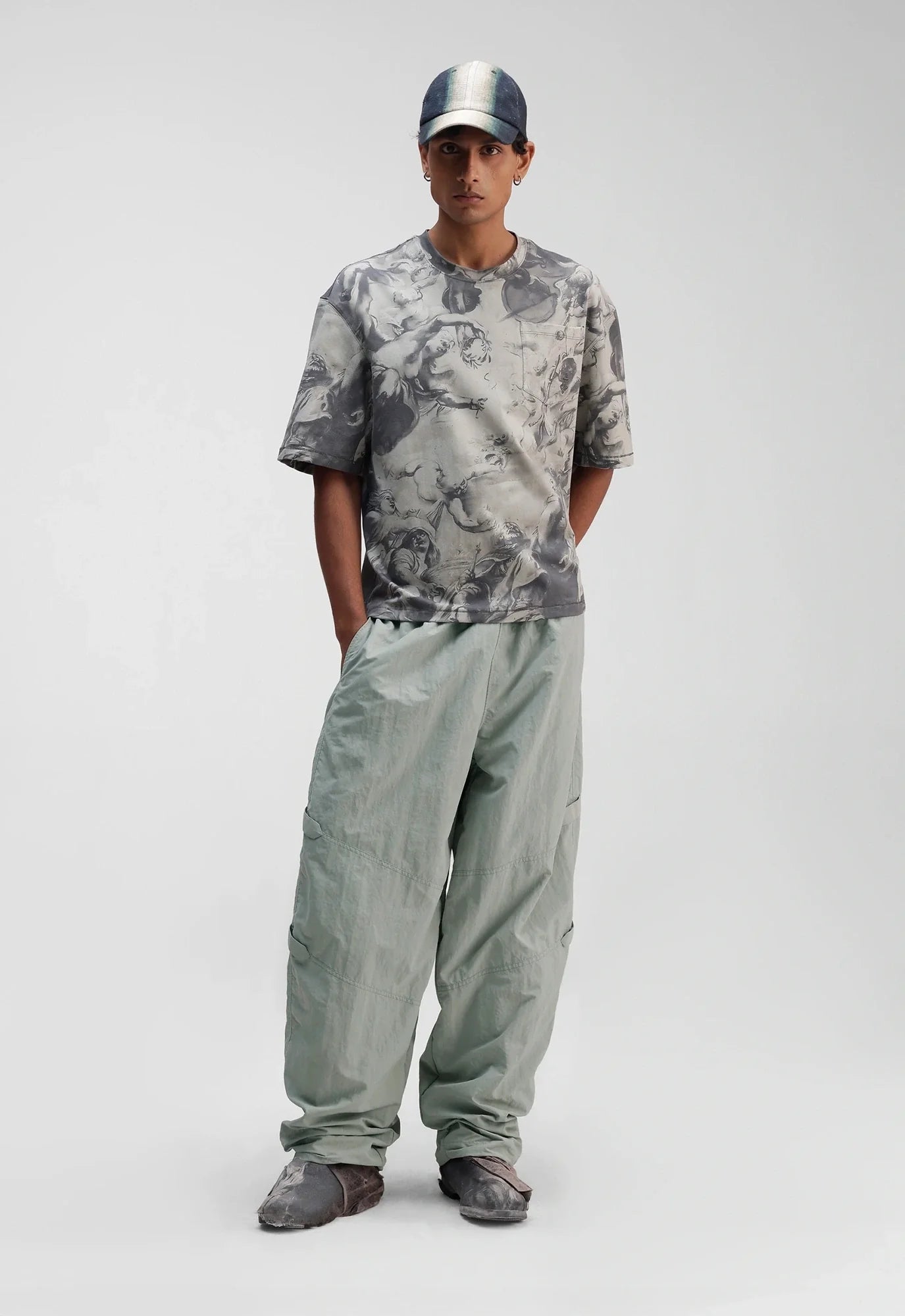 Ascension Relaxed Tee in Grey