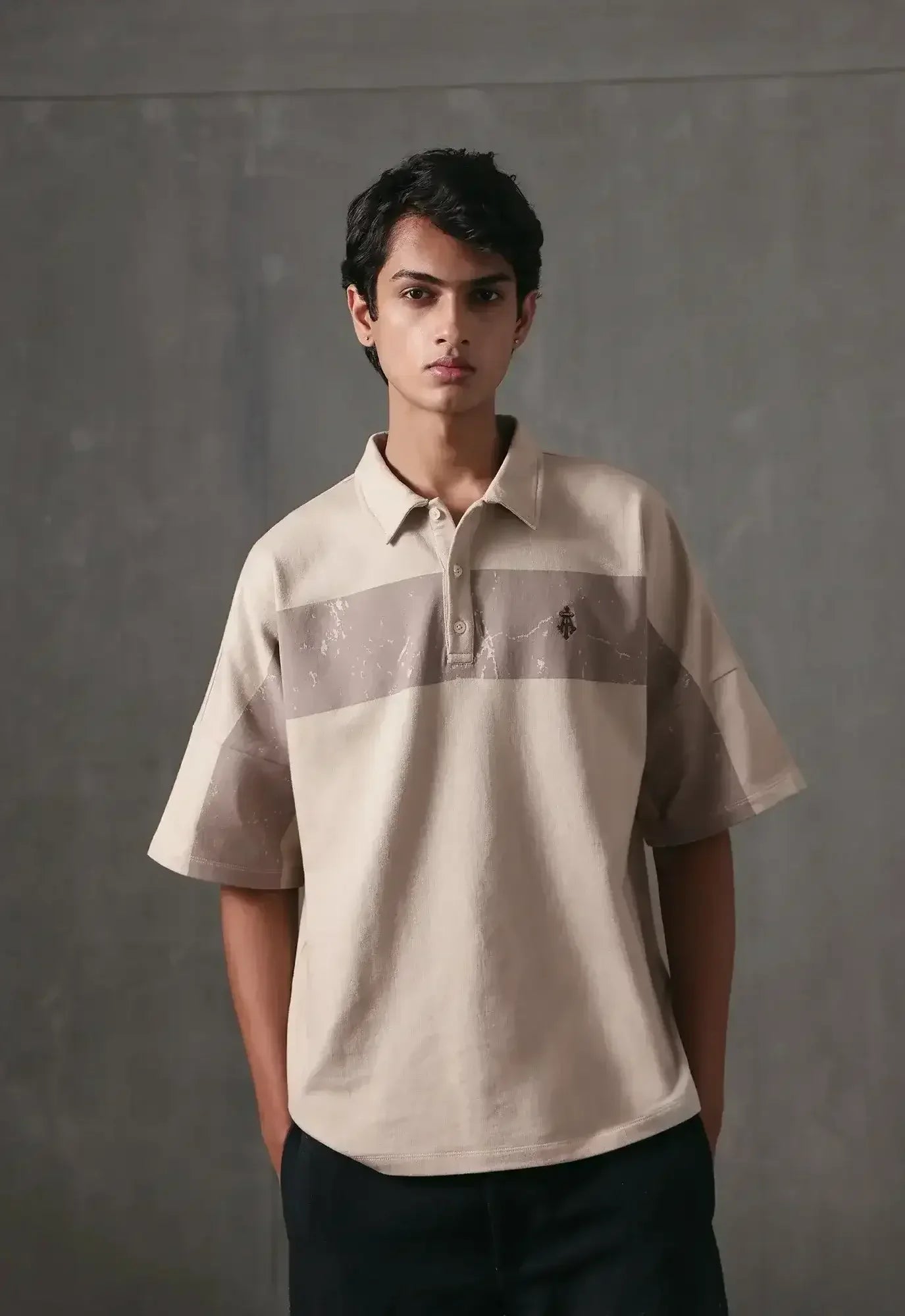 Debris Boxy Polo