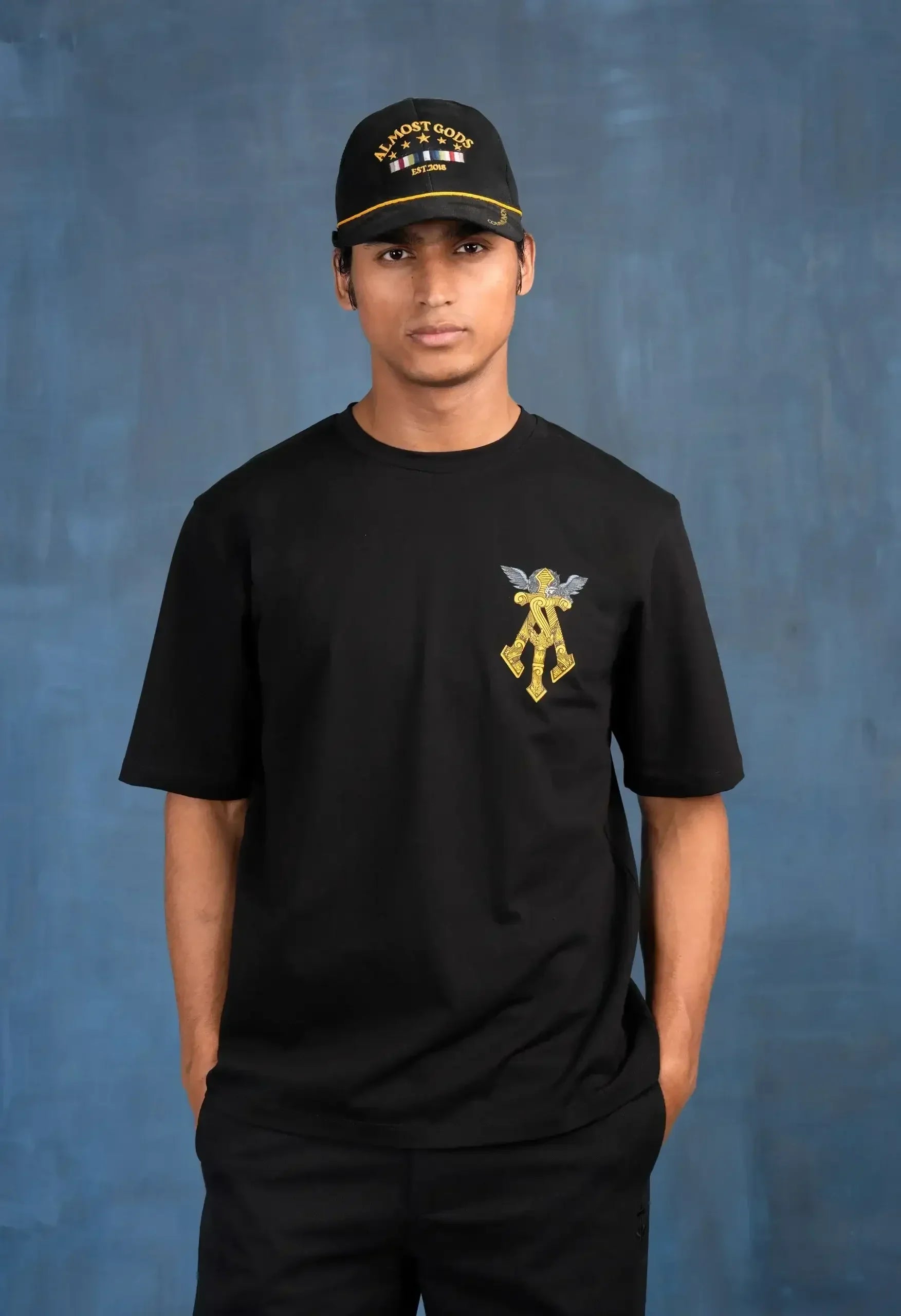 Gilded Alpha Cross Relaxed Tee