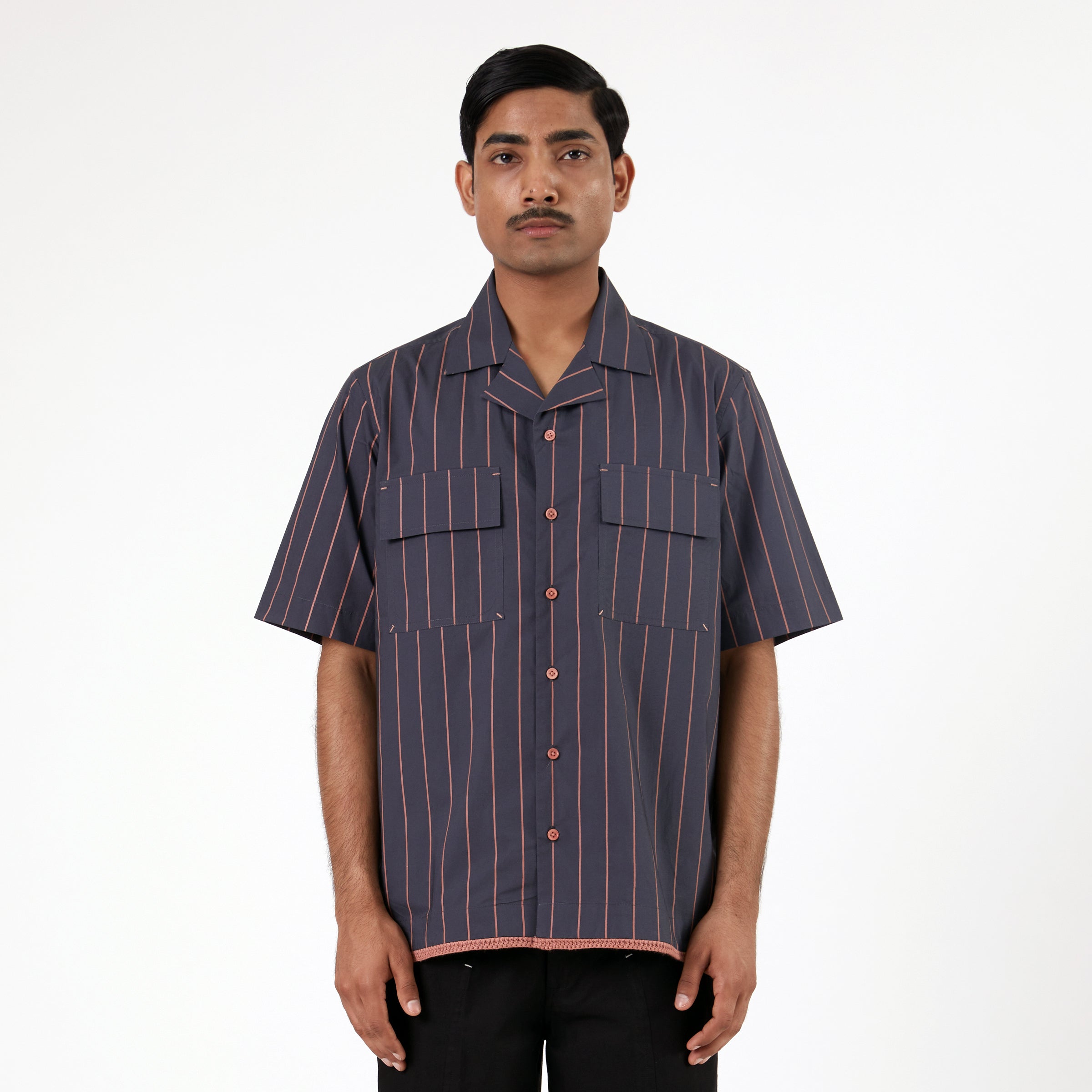 Regiment Striped Shirt- GR