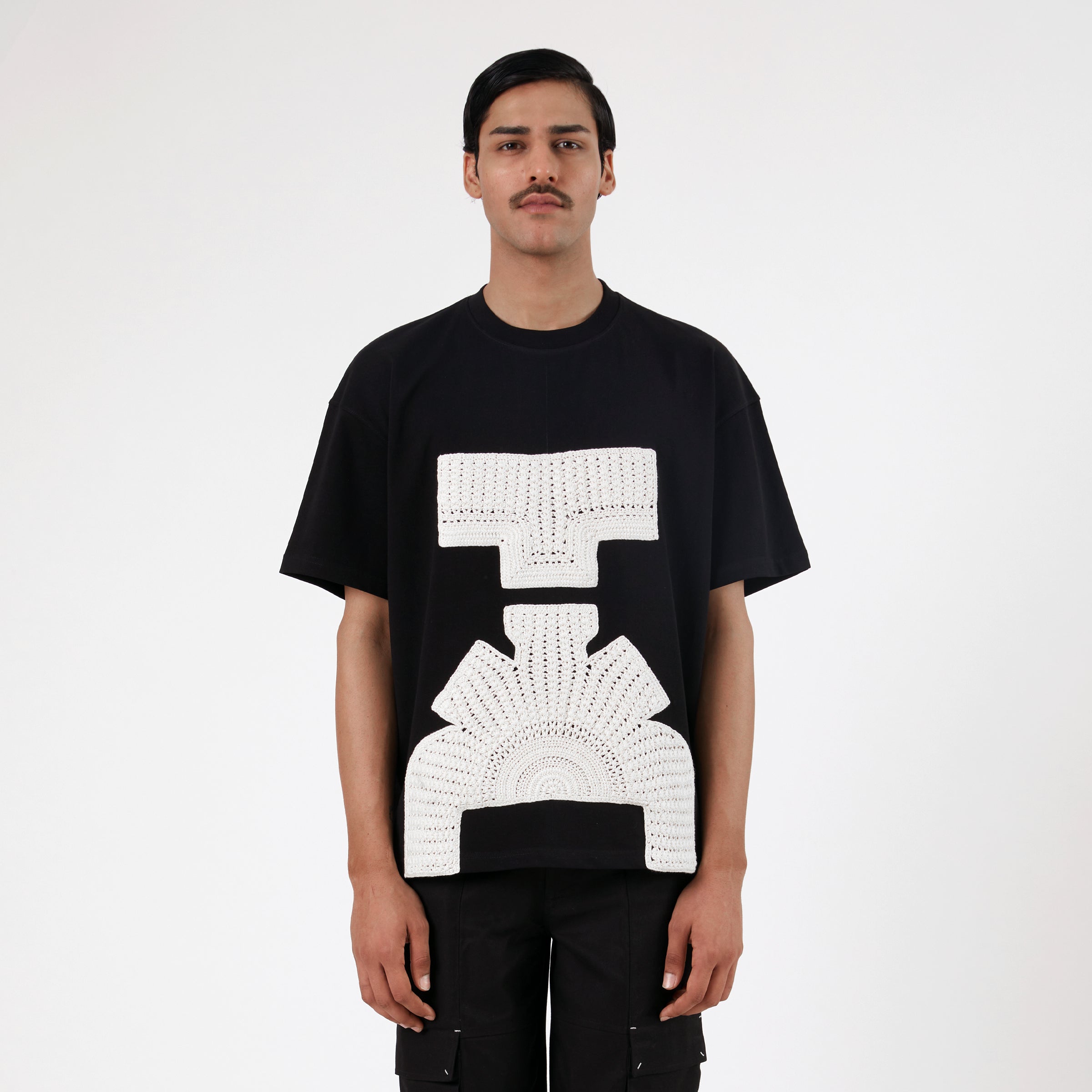 Hydrant Applique Tee - BL