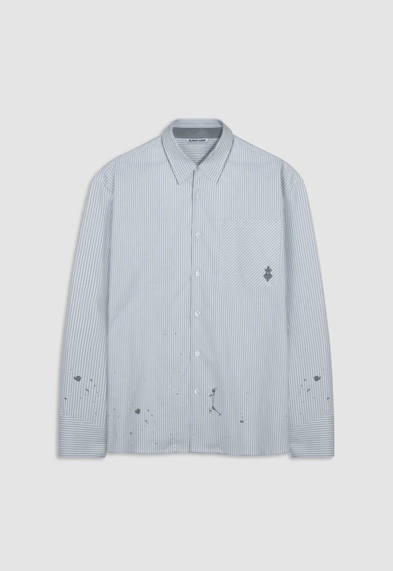 Paint Splatter Logo Boxy Shirt
