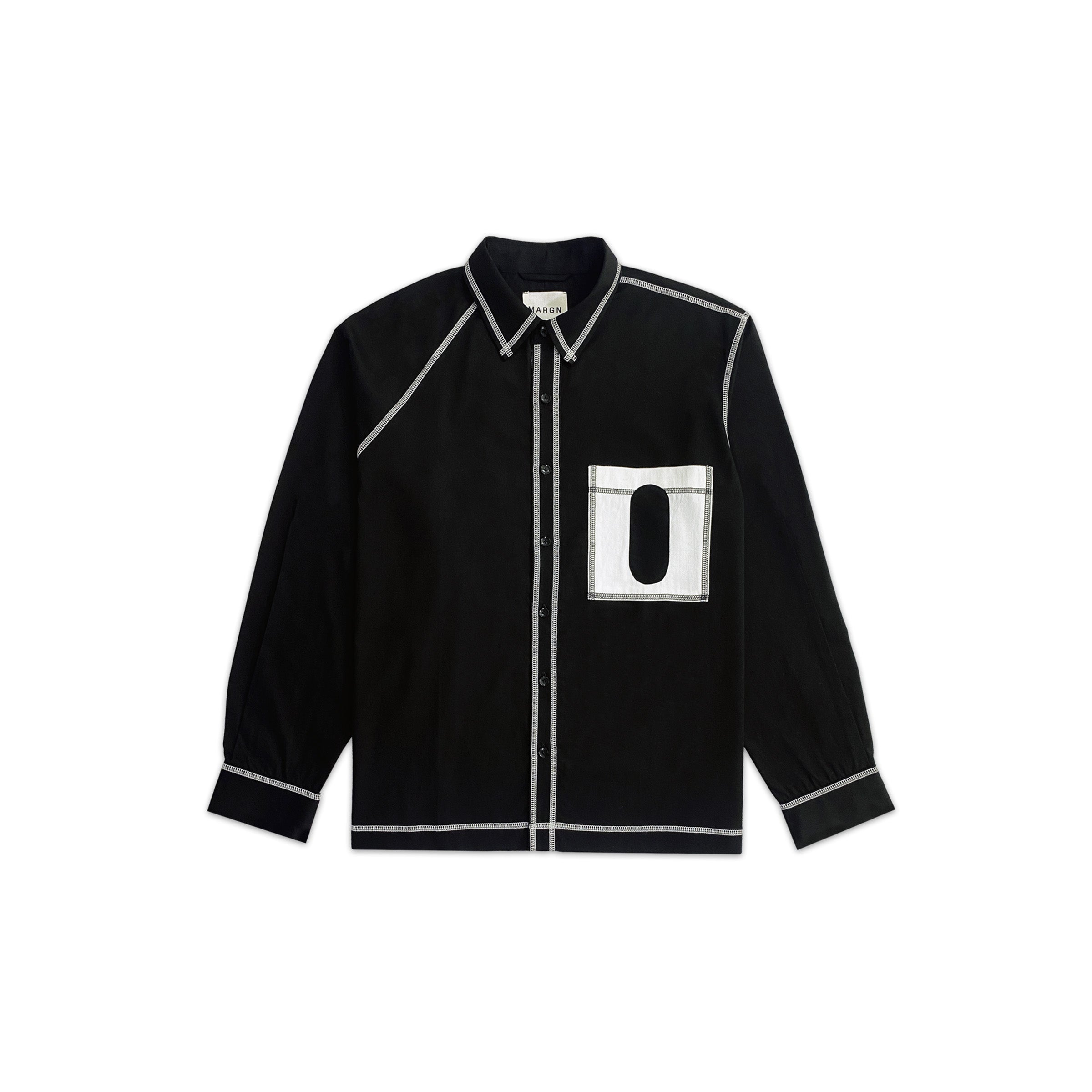 Canopy Denim Shirt- Full Sleeves- Black