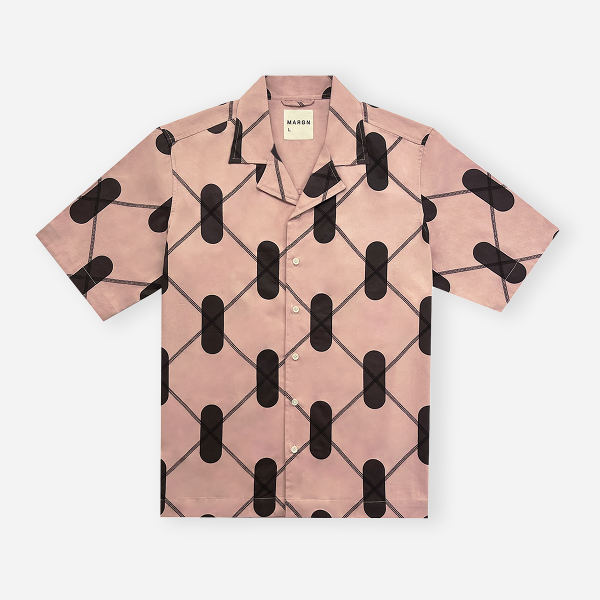 DNA Argyle Shirt- Salmon