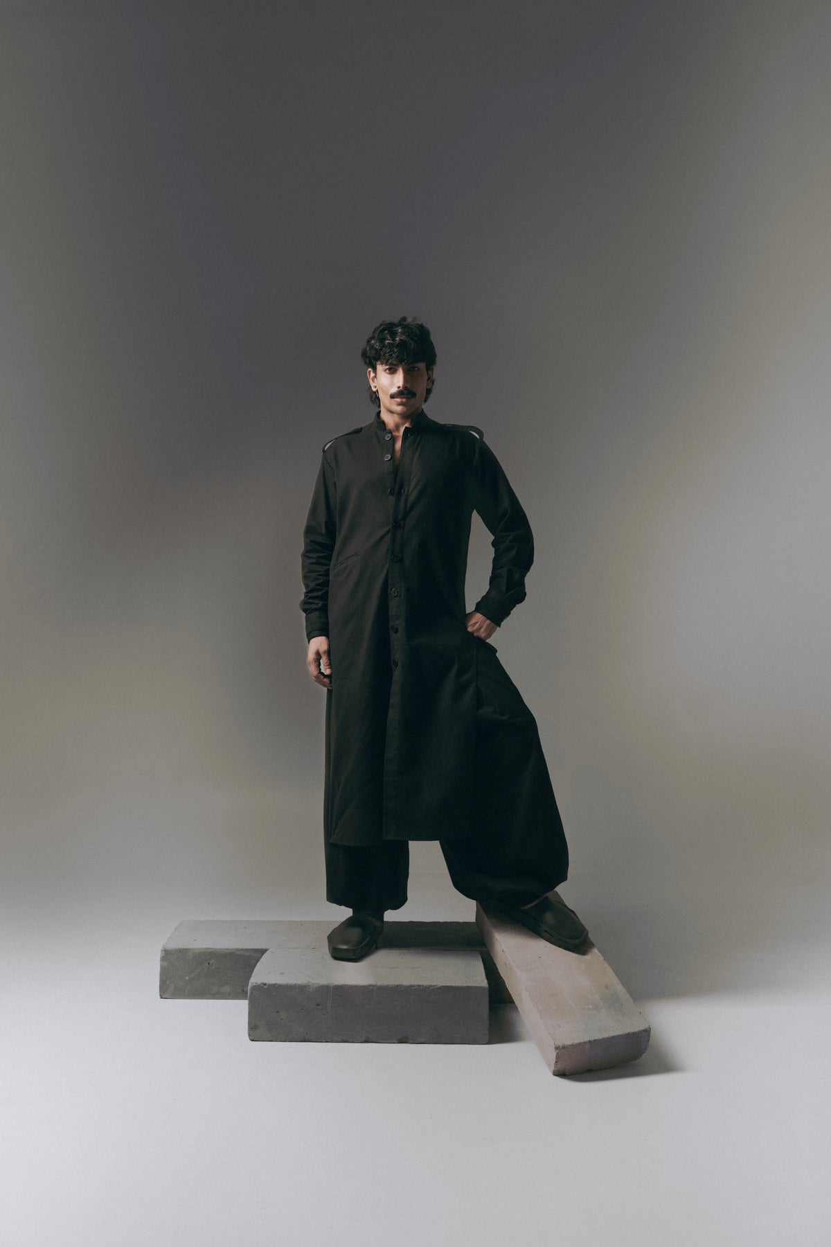 Canvas Kaftan Kurta
