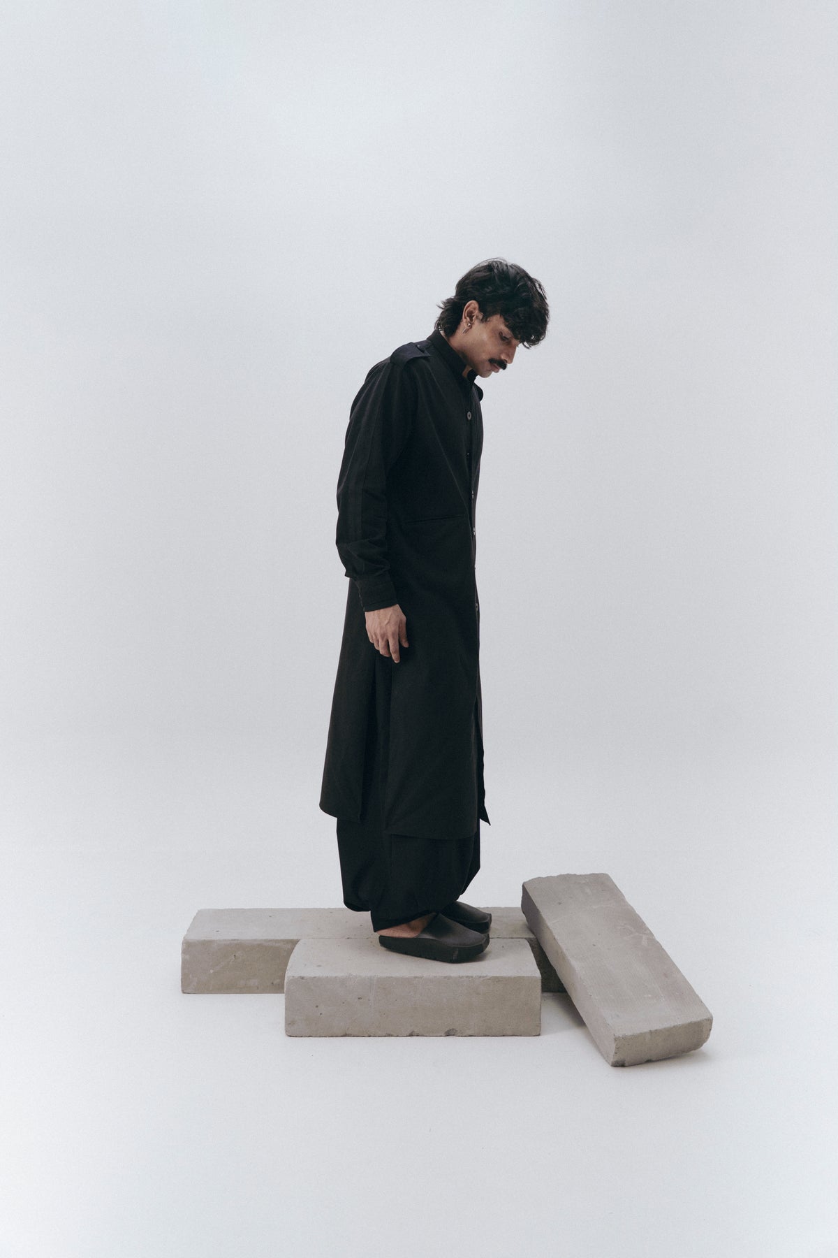 Canvas Kaftan Kurta