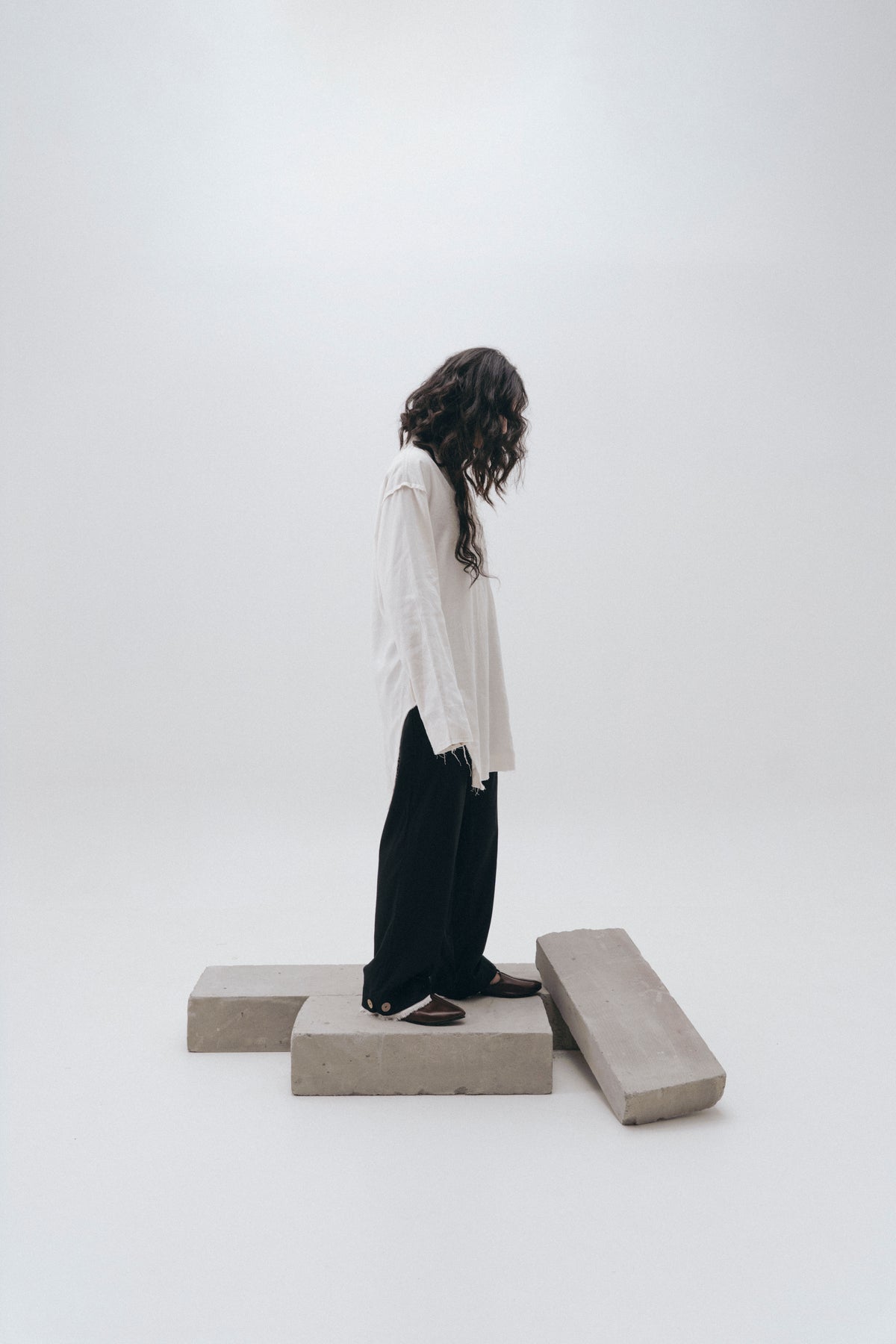 Linen Buttoned Down Pants
