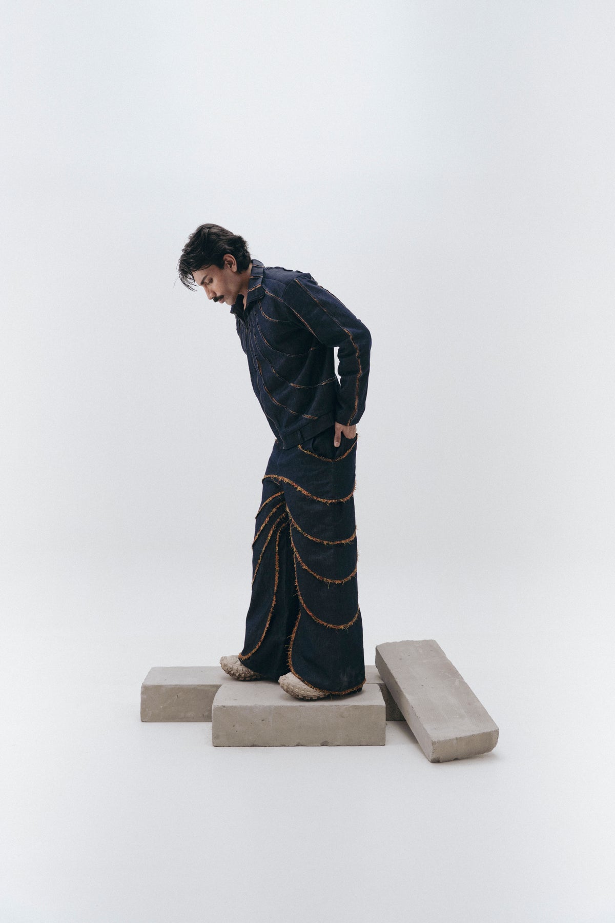 Denim Basketball Pants
