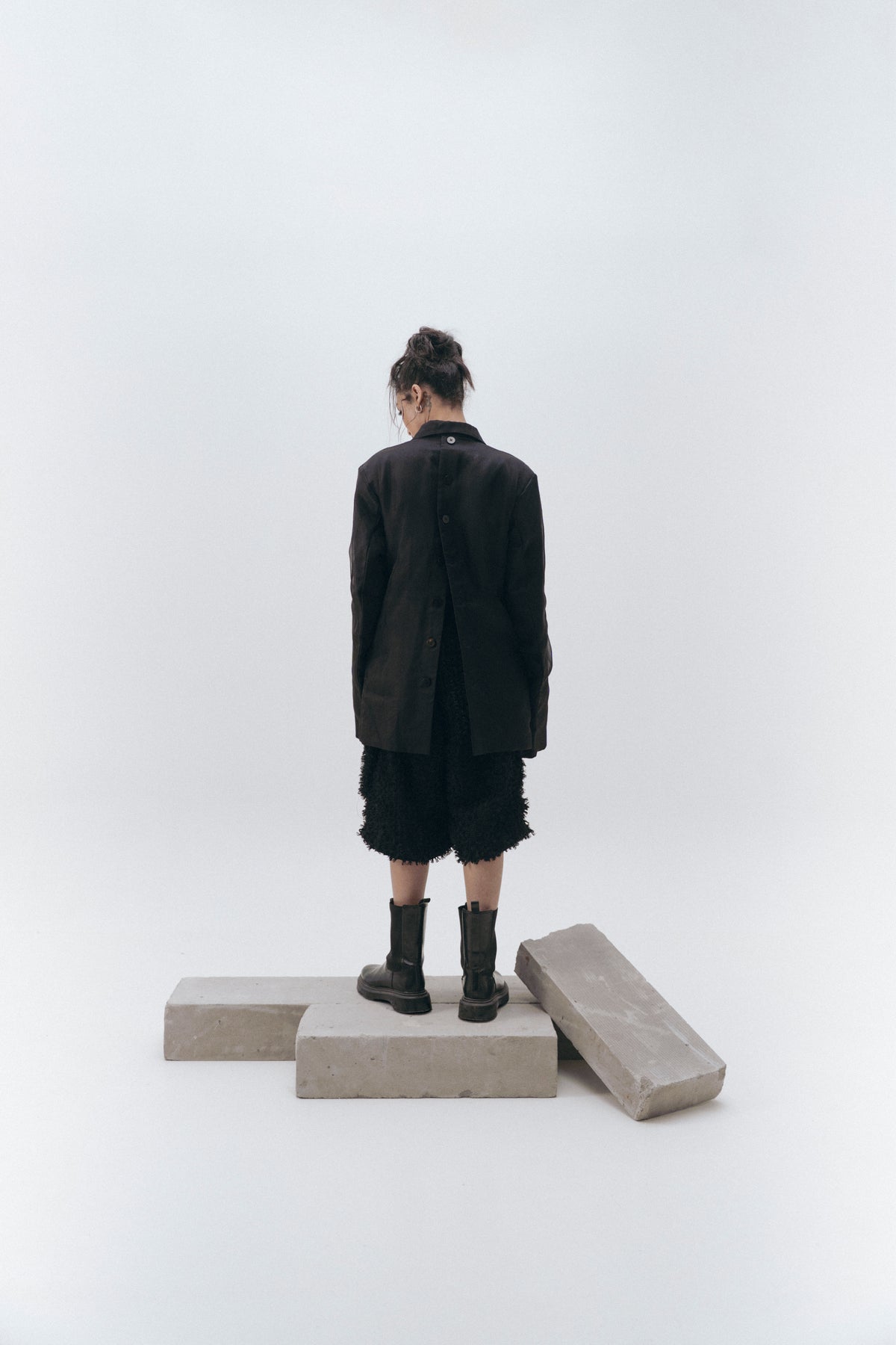 Organza Restrained Blazer