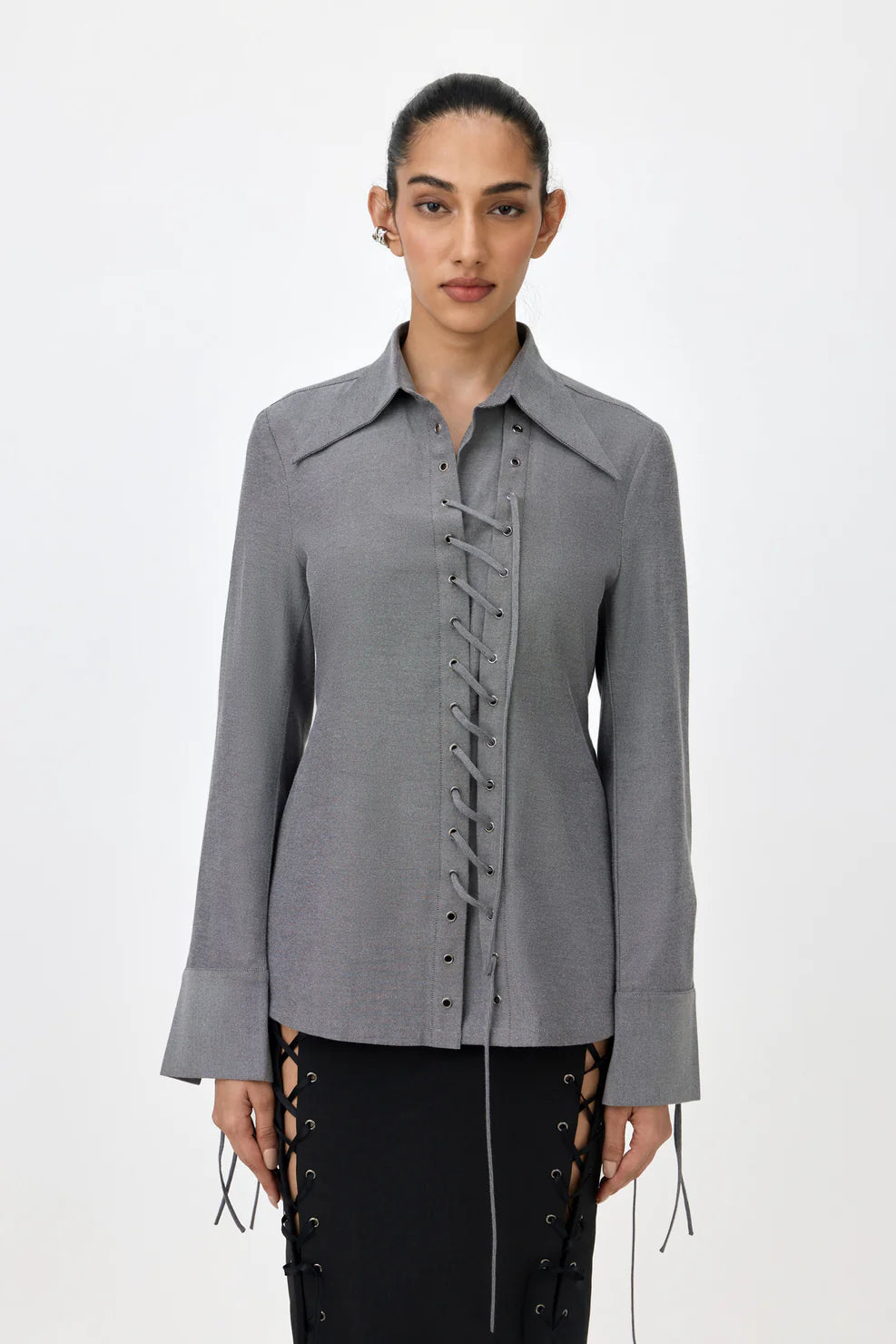 ROMY EYELET SHIRT