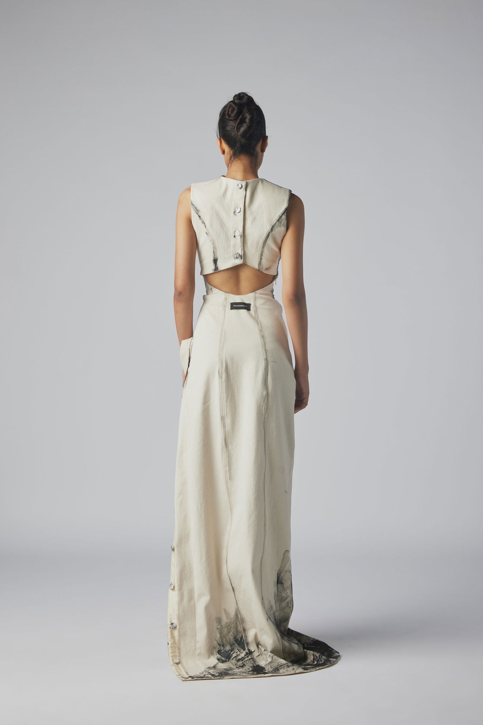 HAND PAINTED STATEMENT DRESS - Polite Society