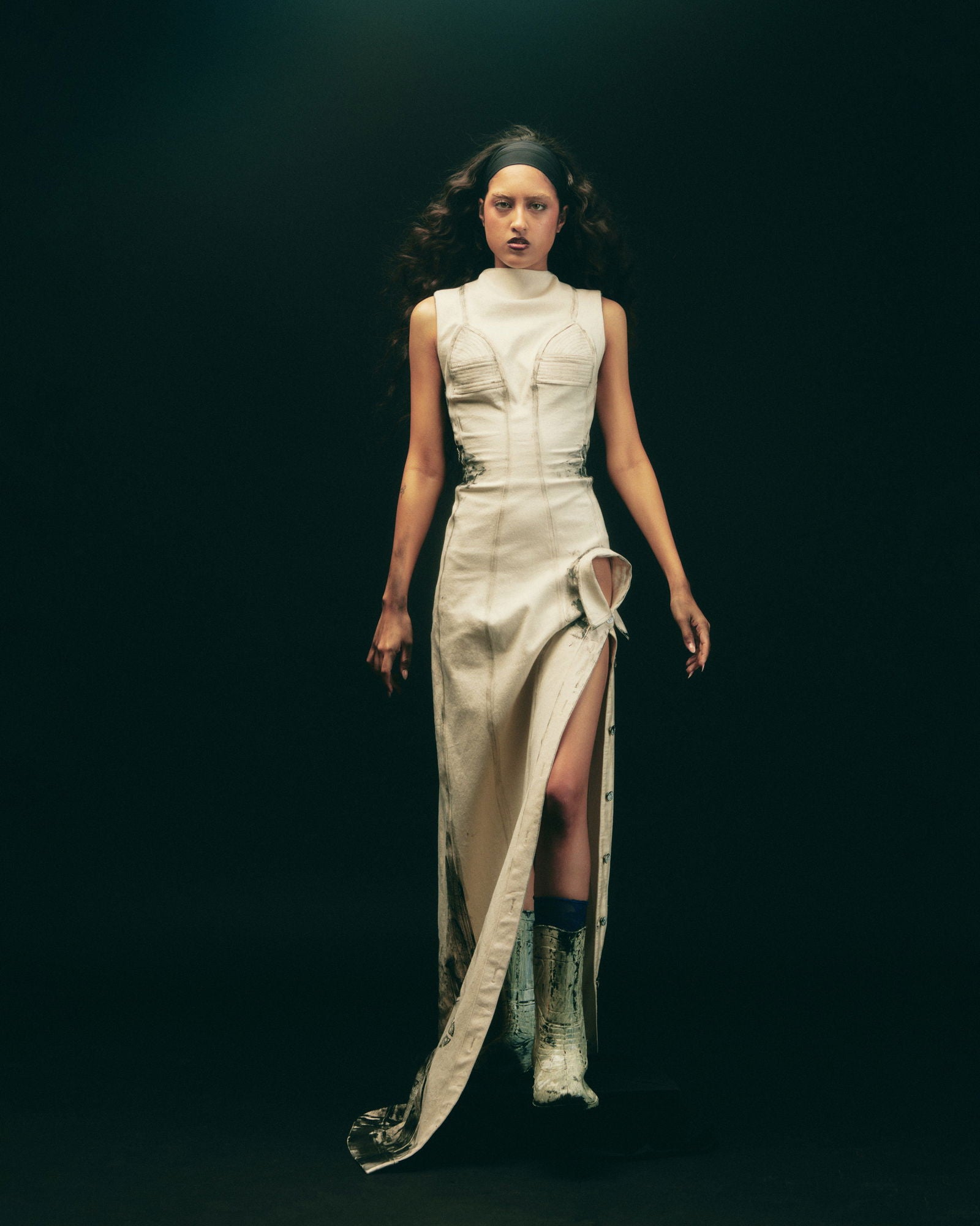 HAND PAINTED STATEMENT DRESS - Polite Society