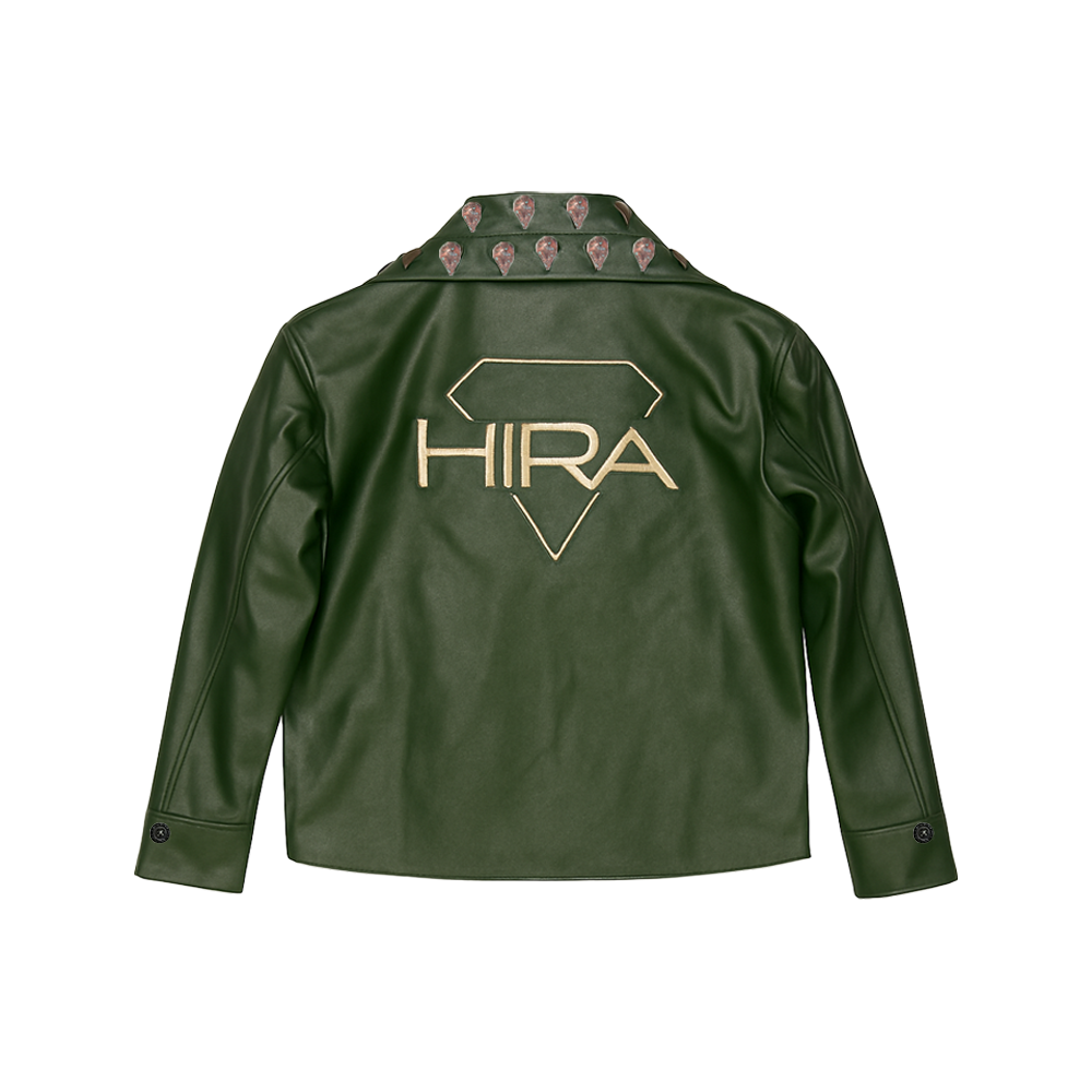 Hara by Hira Leather Jacket