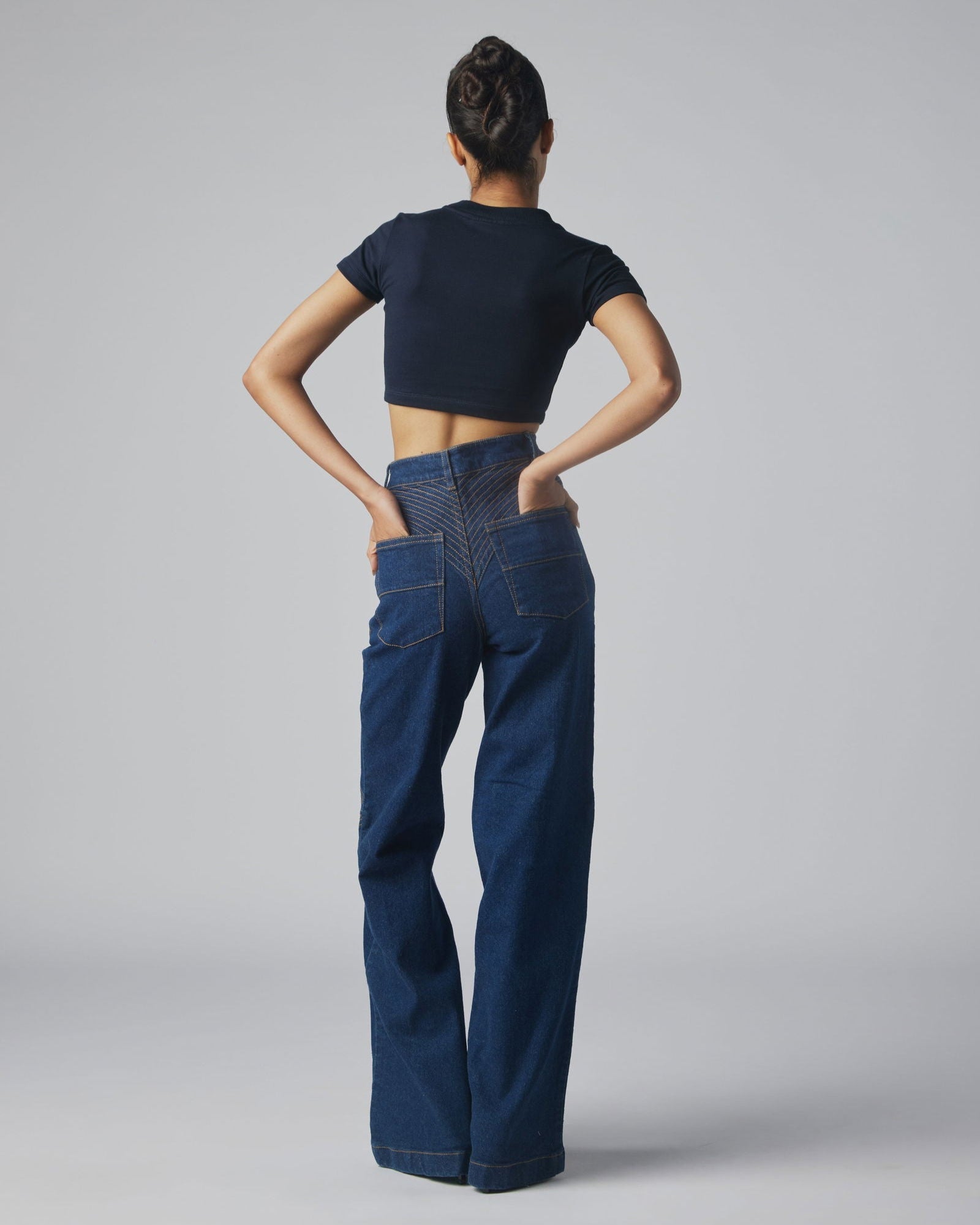 KNEE PATCH JEANS - Polite Society