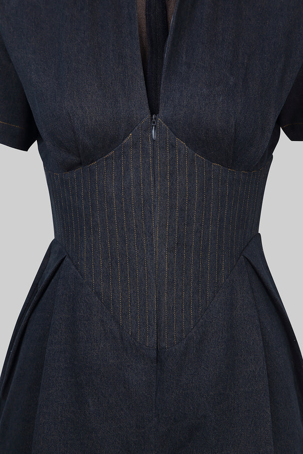 MEXI CORSET PLAYSUIT
