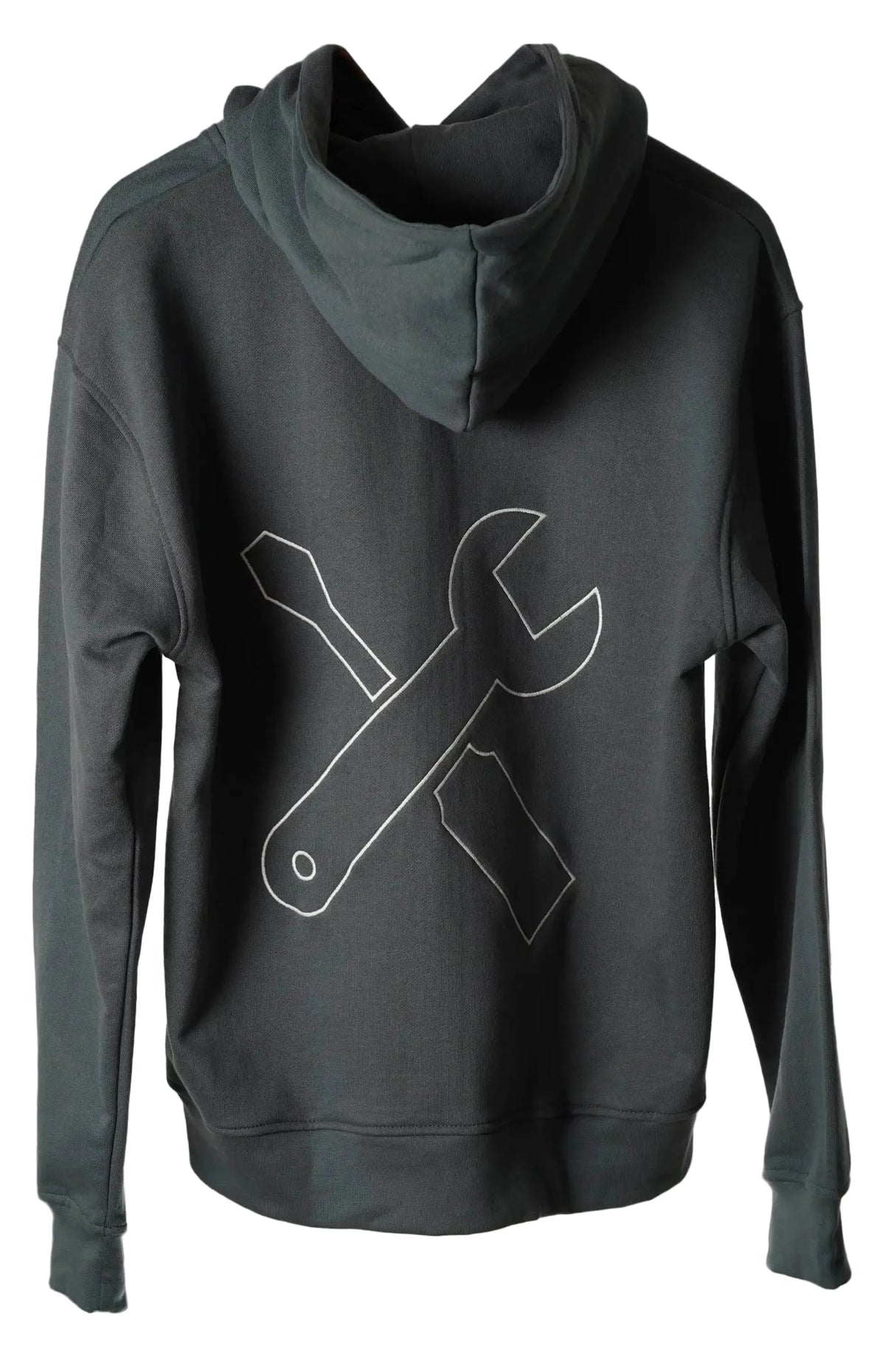 Maintenance Hoodie Grey - resaclothing