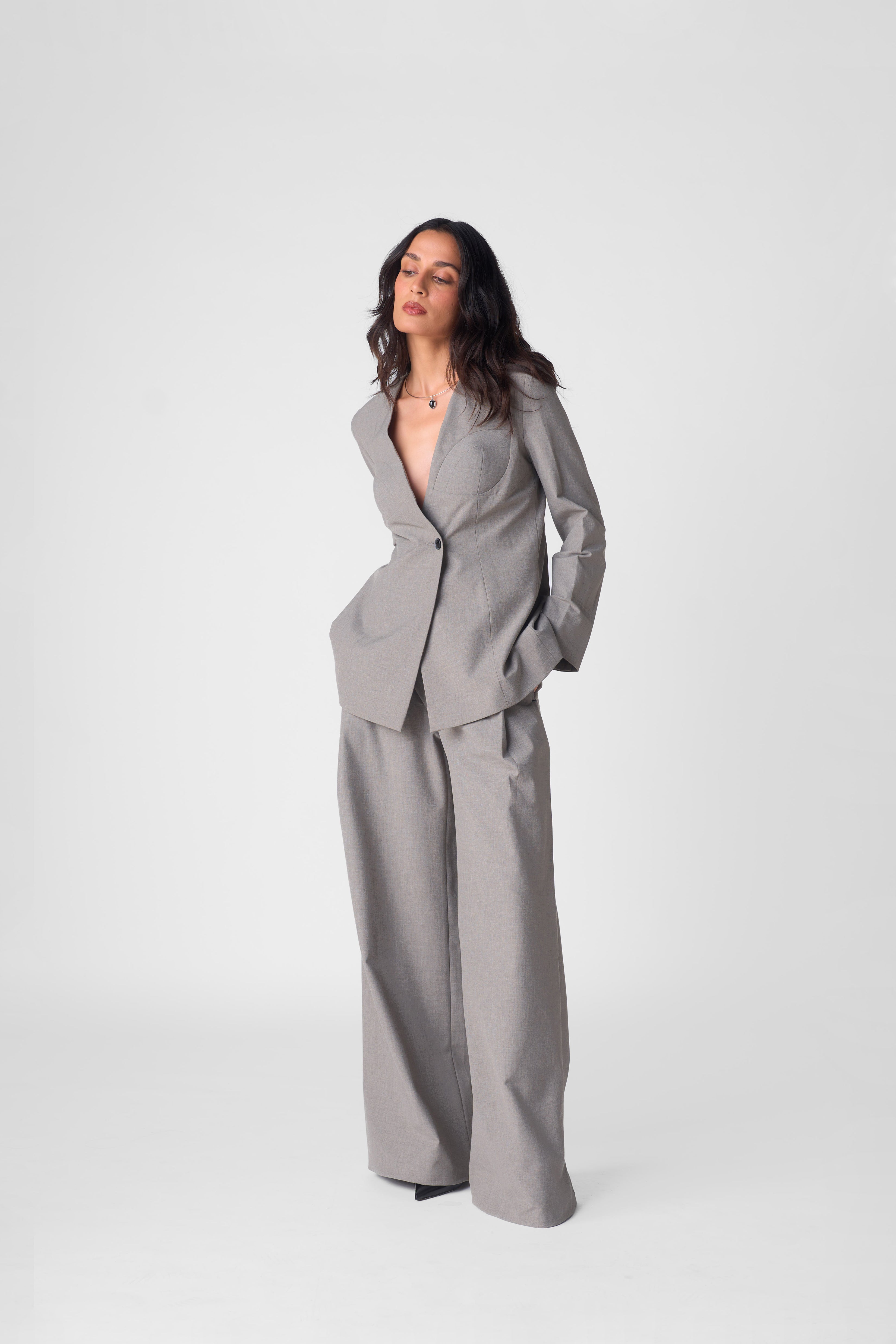 SERRA DOUBLE BREASTED BLAZER