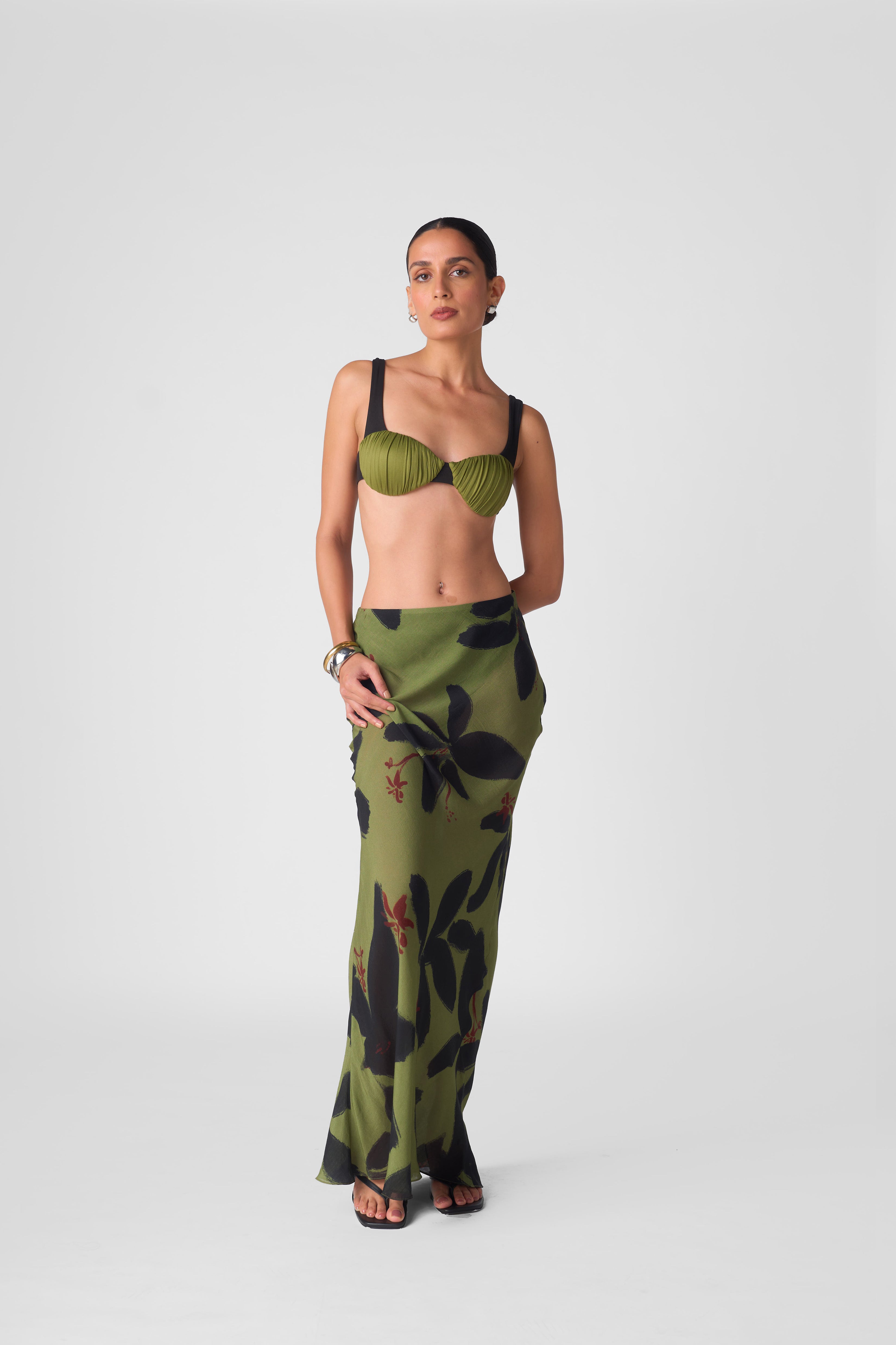 AMRITA SHEER SKIRT