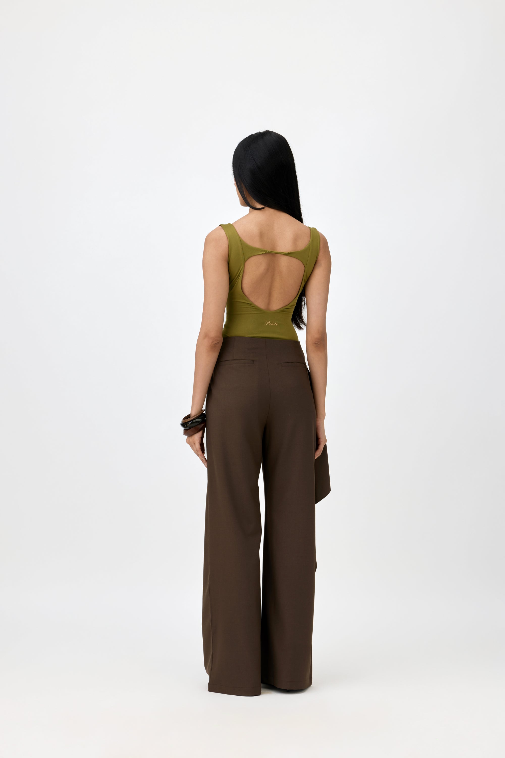 DRAPED TROUSERS