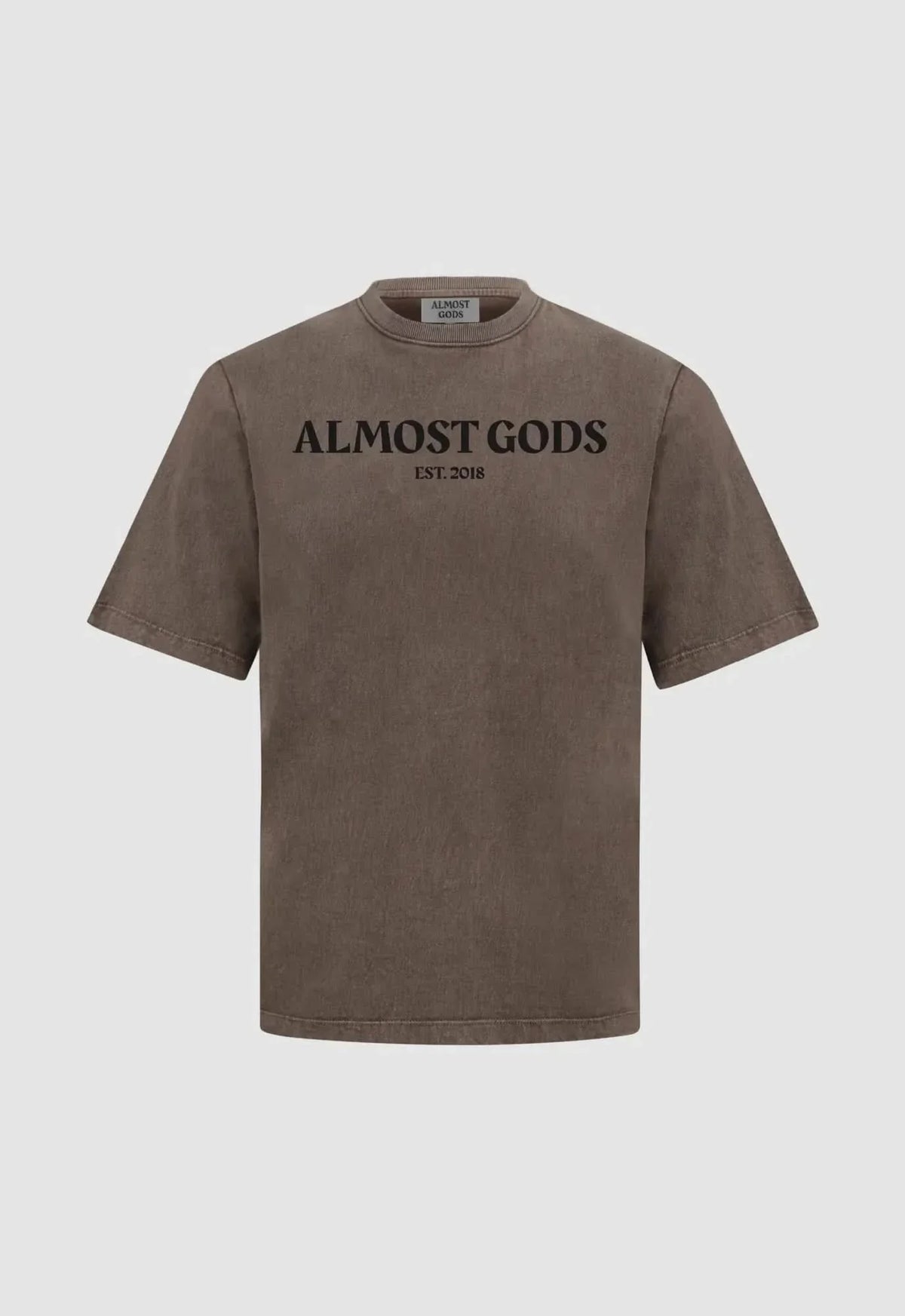 Stonewashed Almost Gods Tee In Sand
