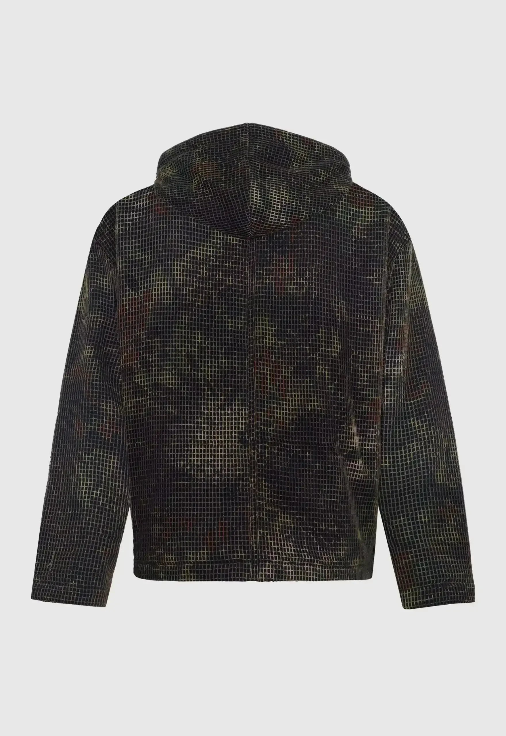 Mandrake Camo Net Zip Hoodie