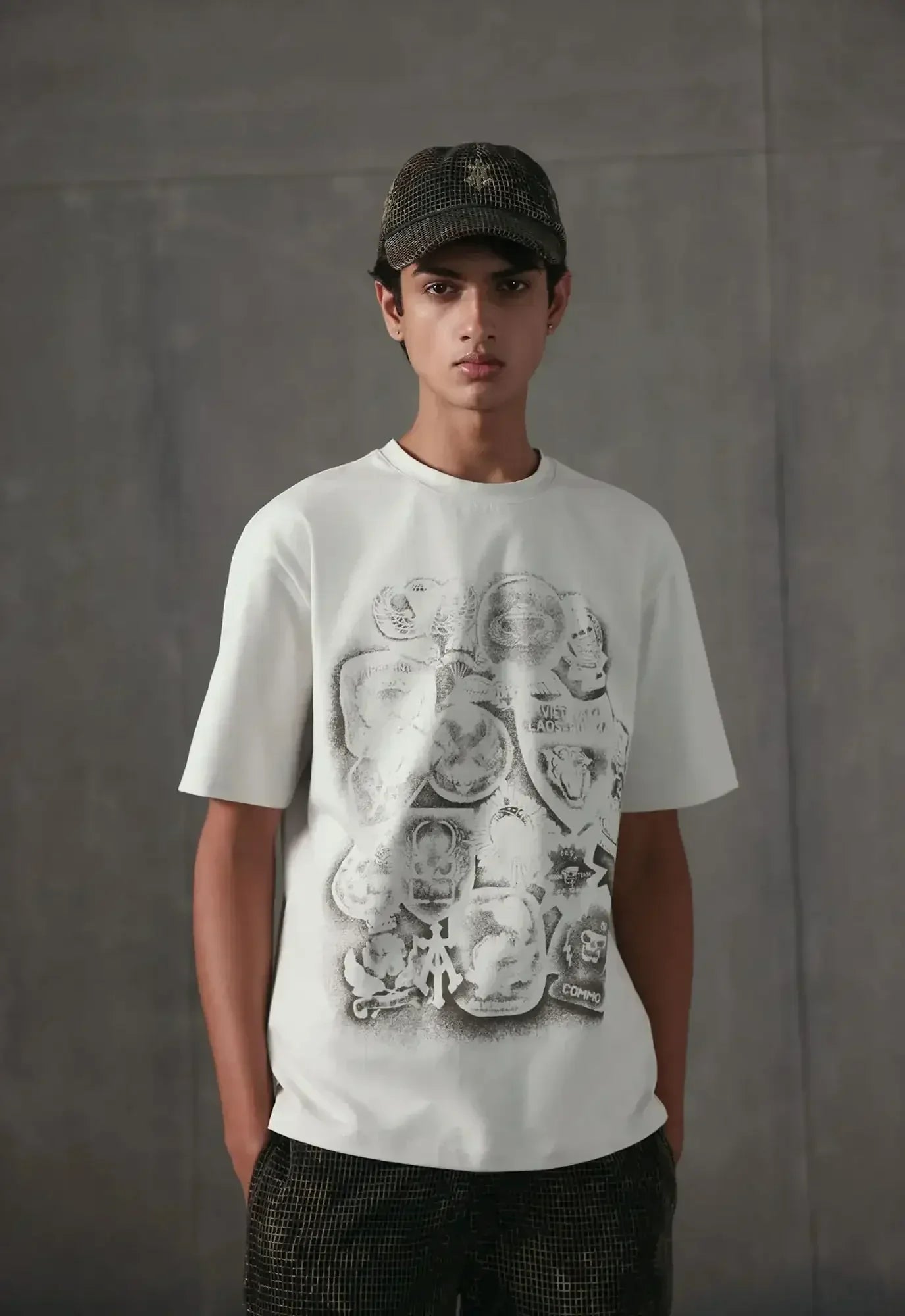 Aegis Relaxed Tee in Grey