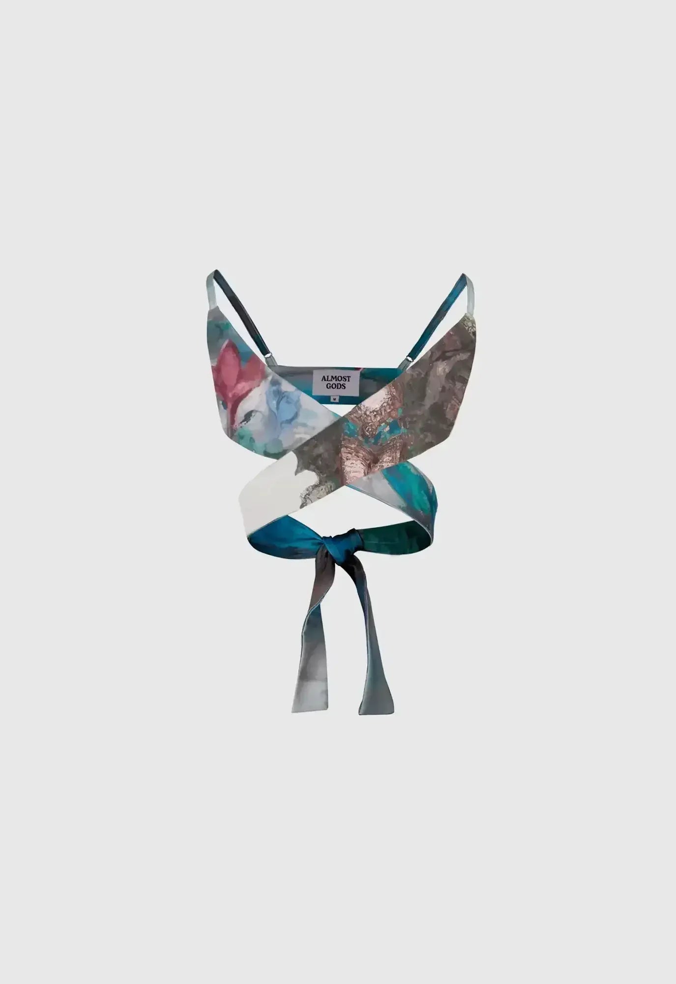 Dream Of The Orient Swim Wrap Top