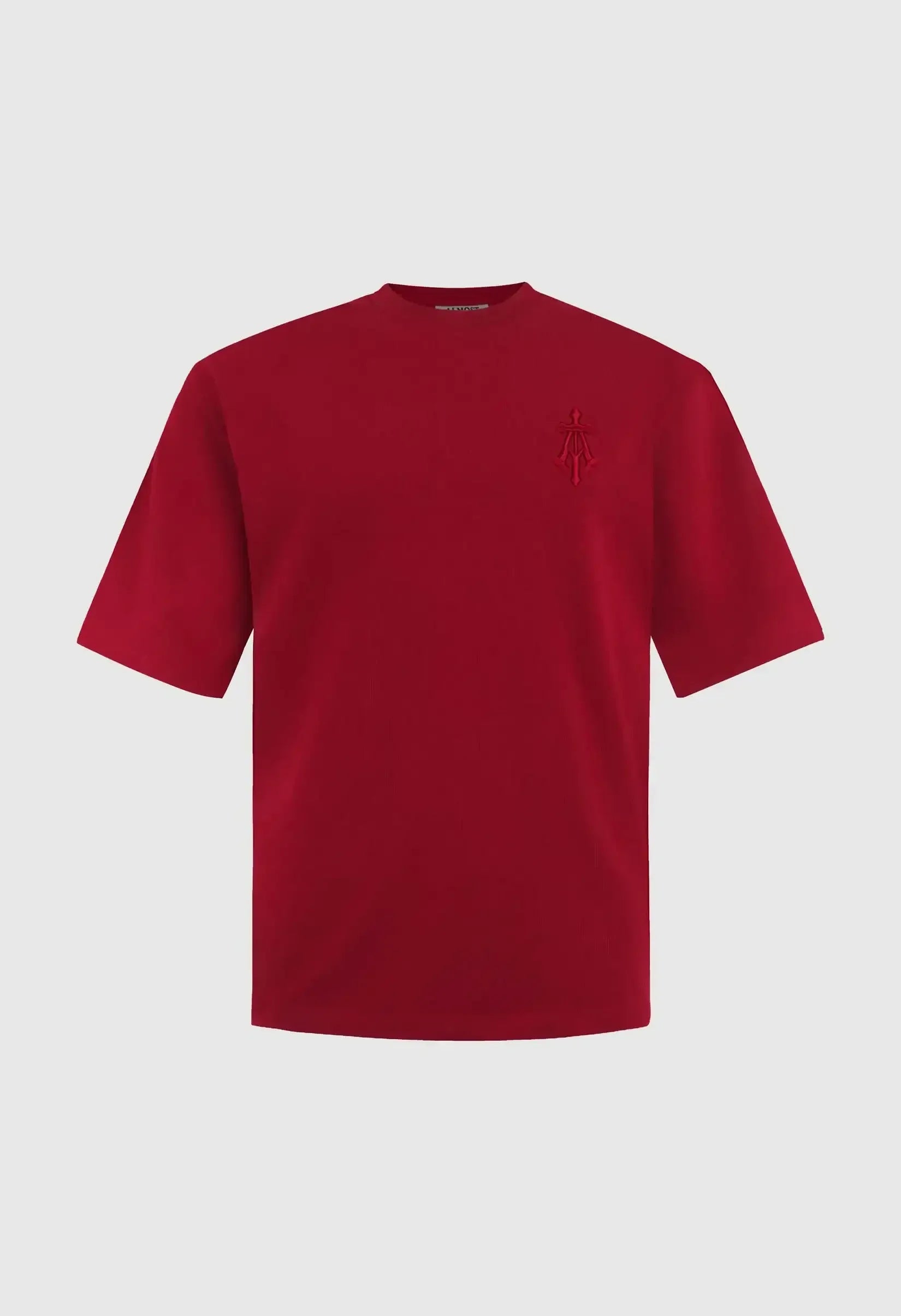 Alpha Cross Embroidered Boxy Tee