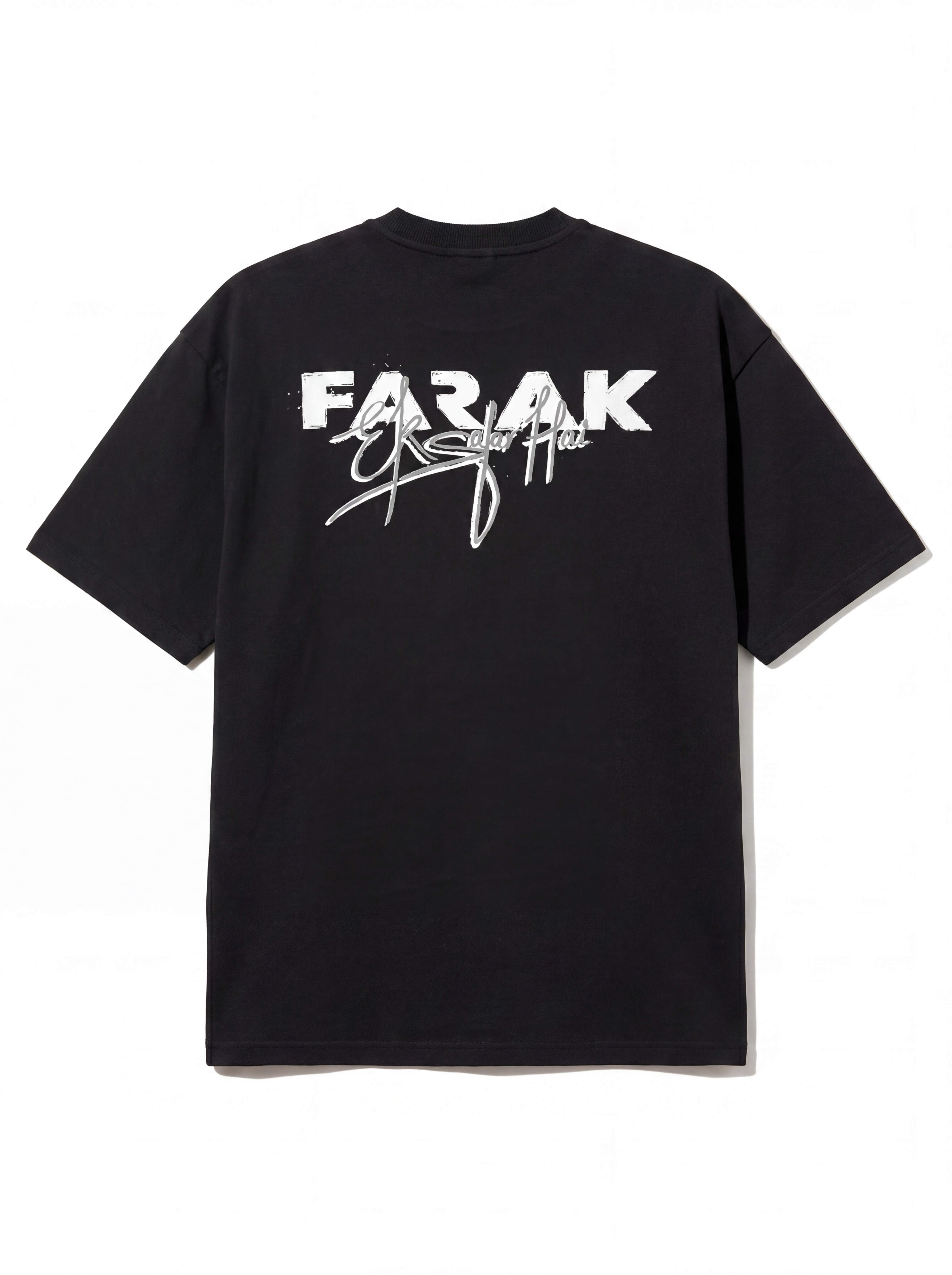 Farak Ek Safar Black T-Shirt