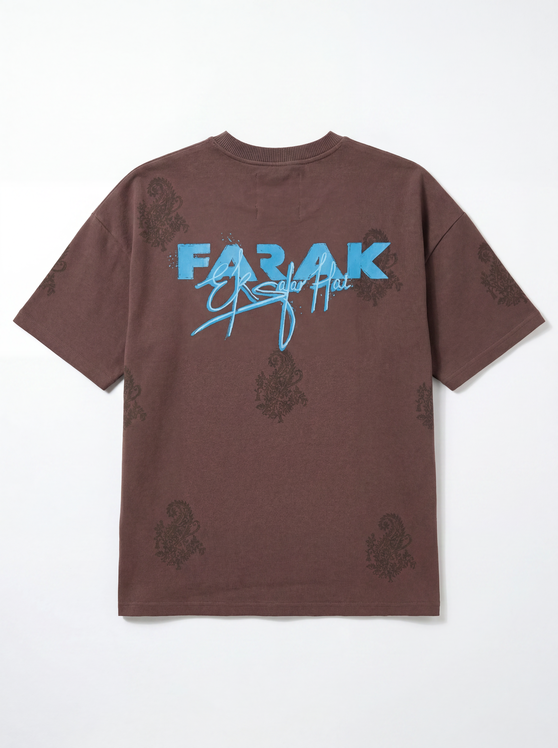 Farak Ek Safar Brown T-Shirt