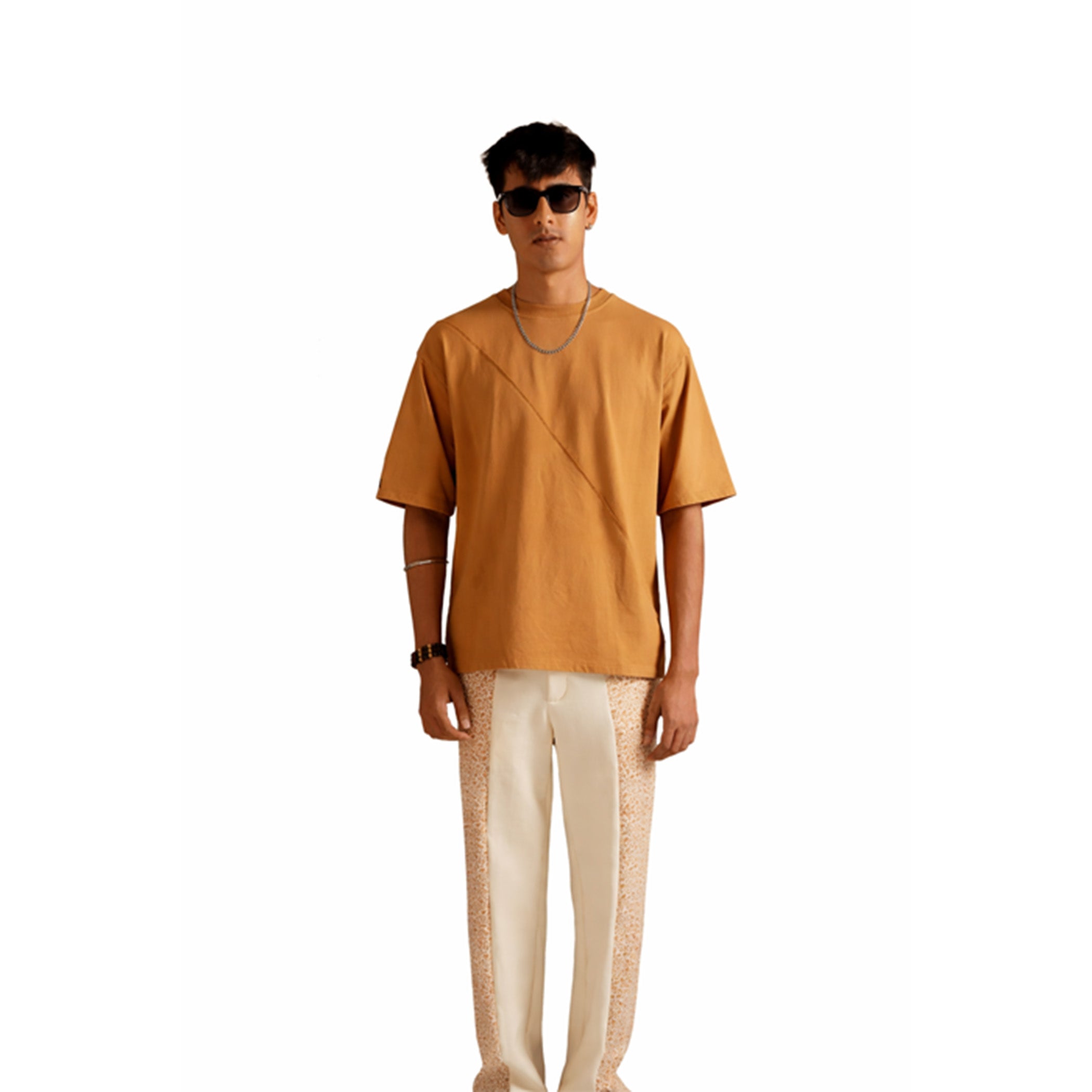 Haath ka Maal Pants + Khaki Patchwork