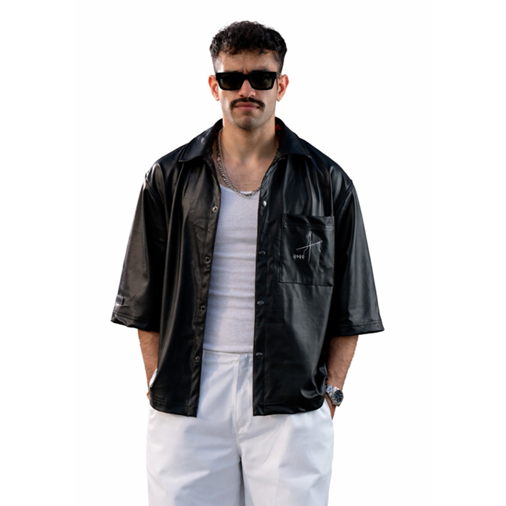 TYOHAAR Leather Shirt