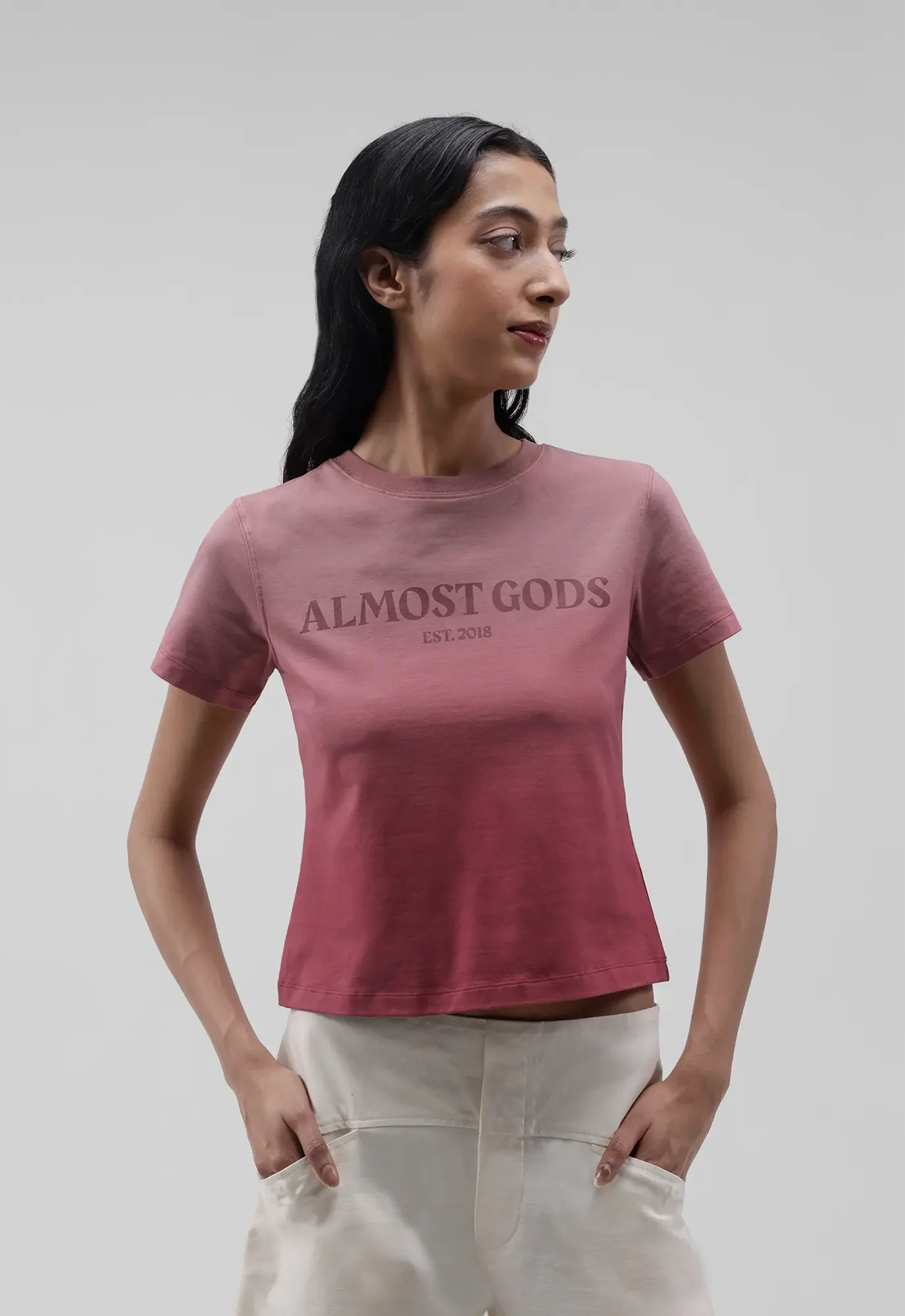 Dip Dye Logo Relaxed Tee