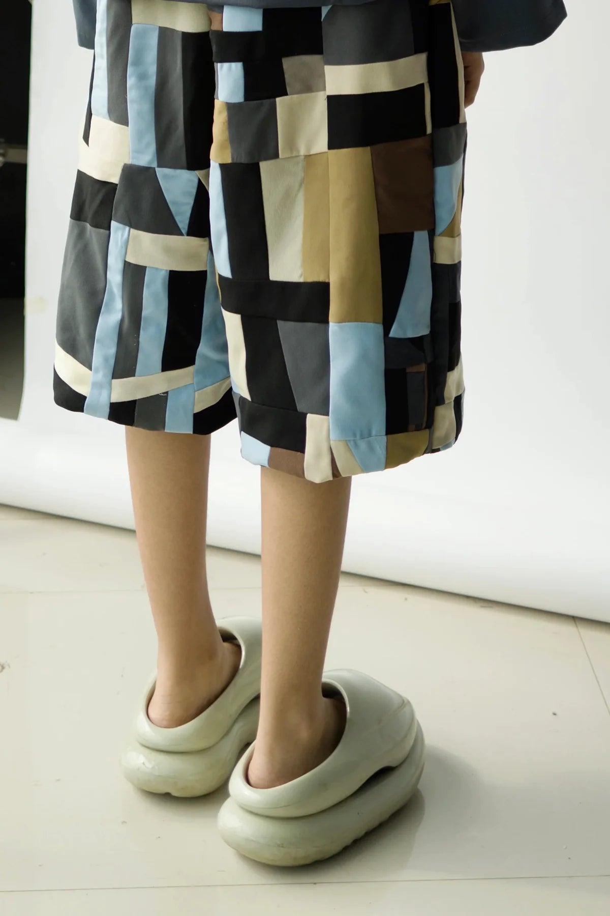 Patchwork Shorts