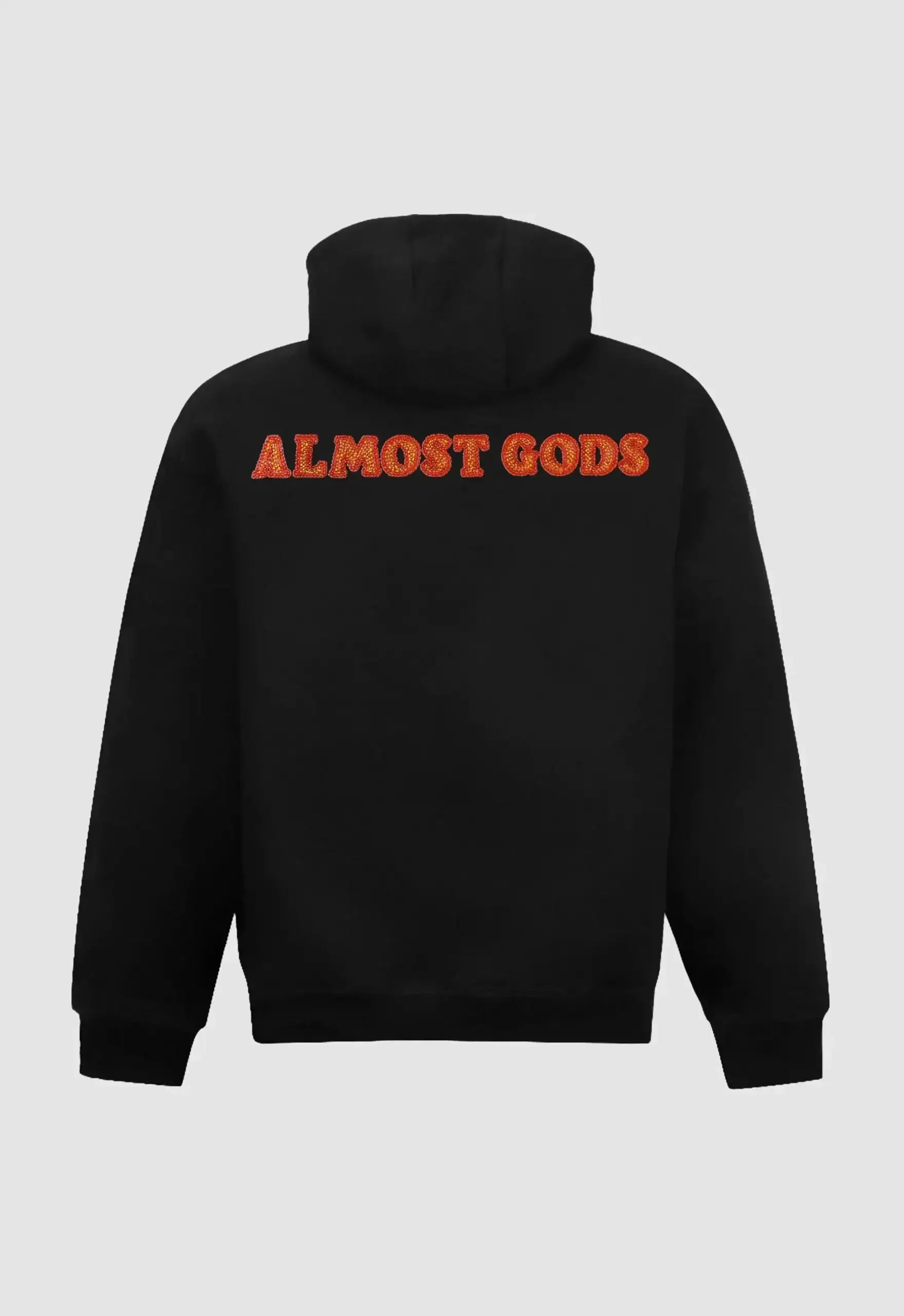 Dynamis Hand Embroidered Kardana Hoodie In Black